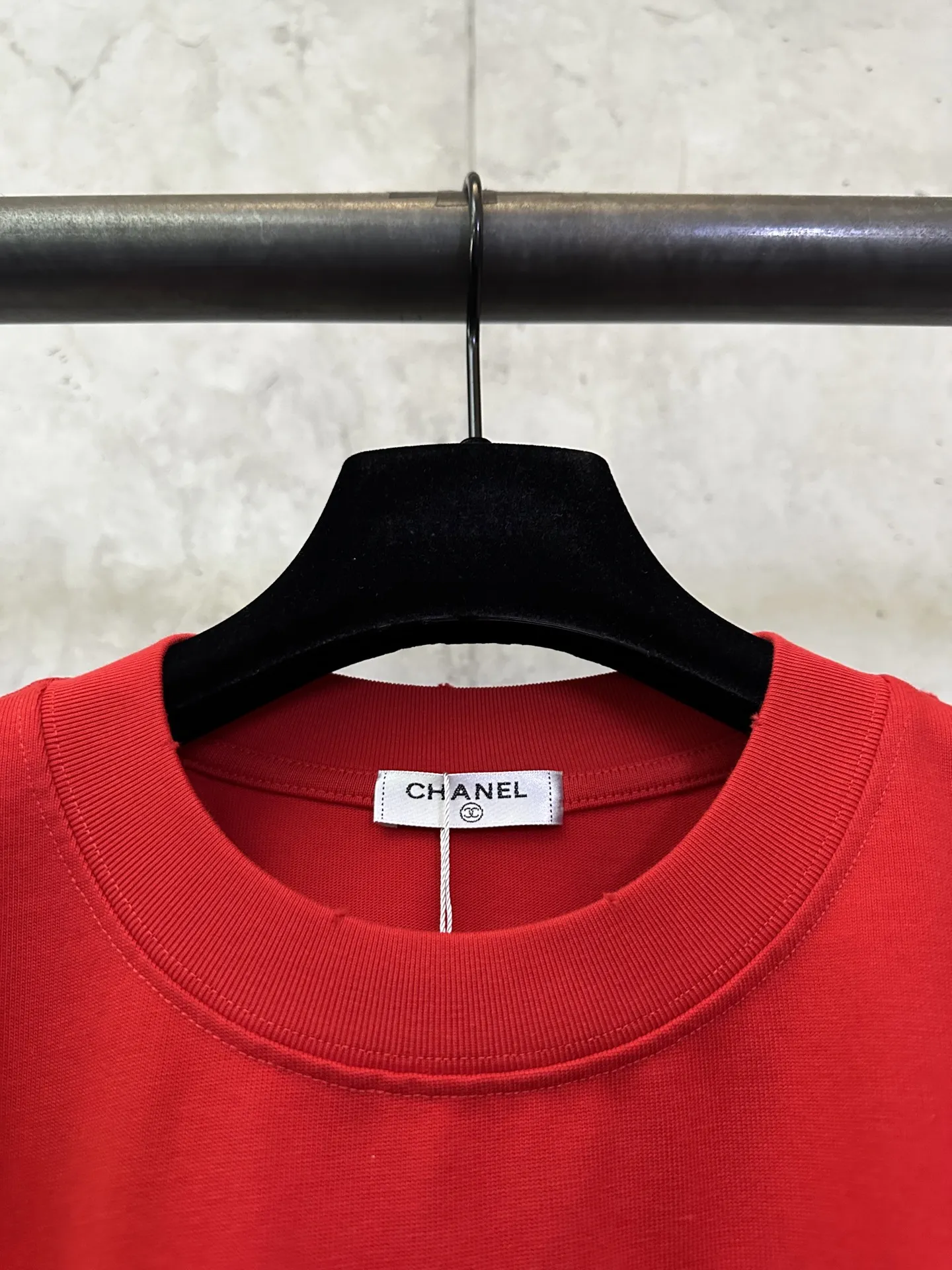 Logo Print Heavyweight Cotton T-Shirt D22012847 — view 6