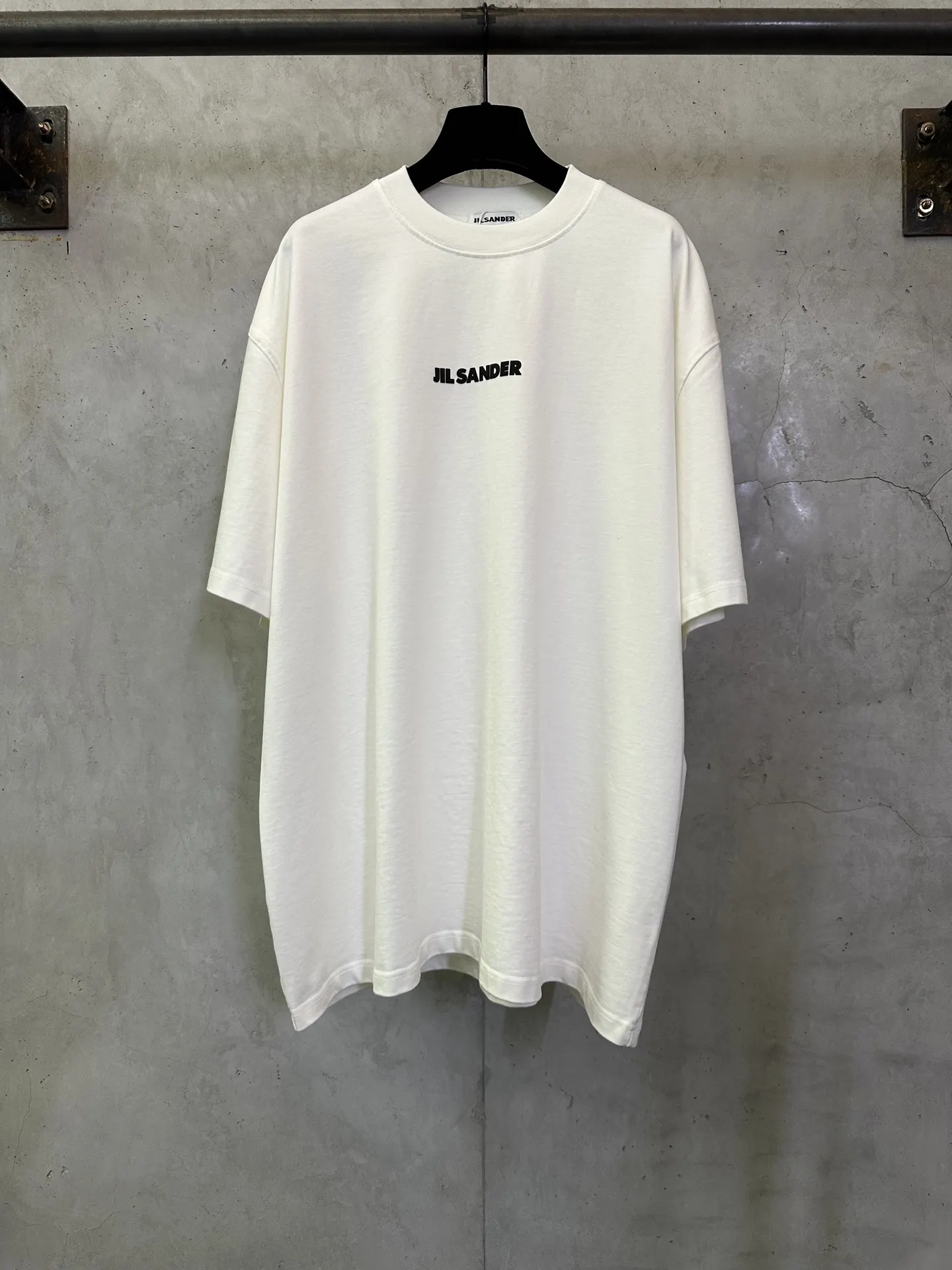 Logo-Print Heavyweight Cotton T-Shirt D22015716
