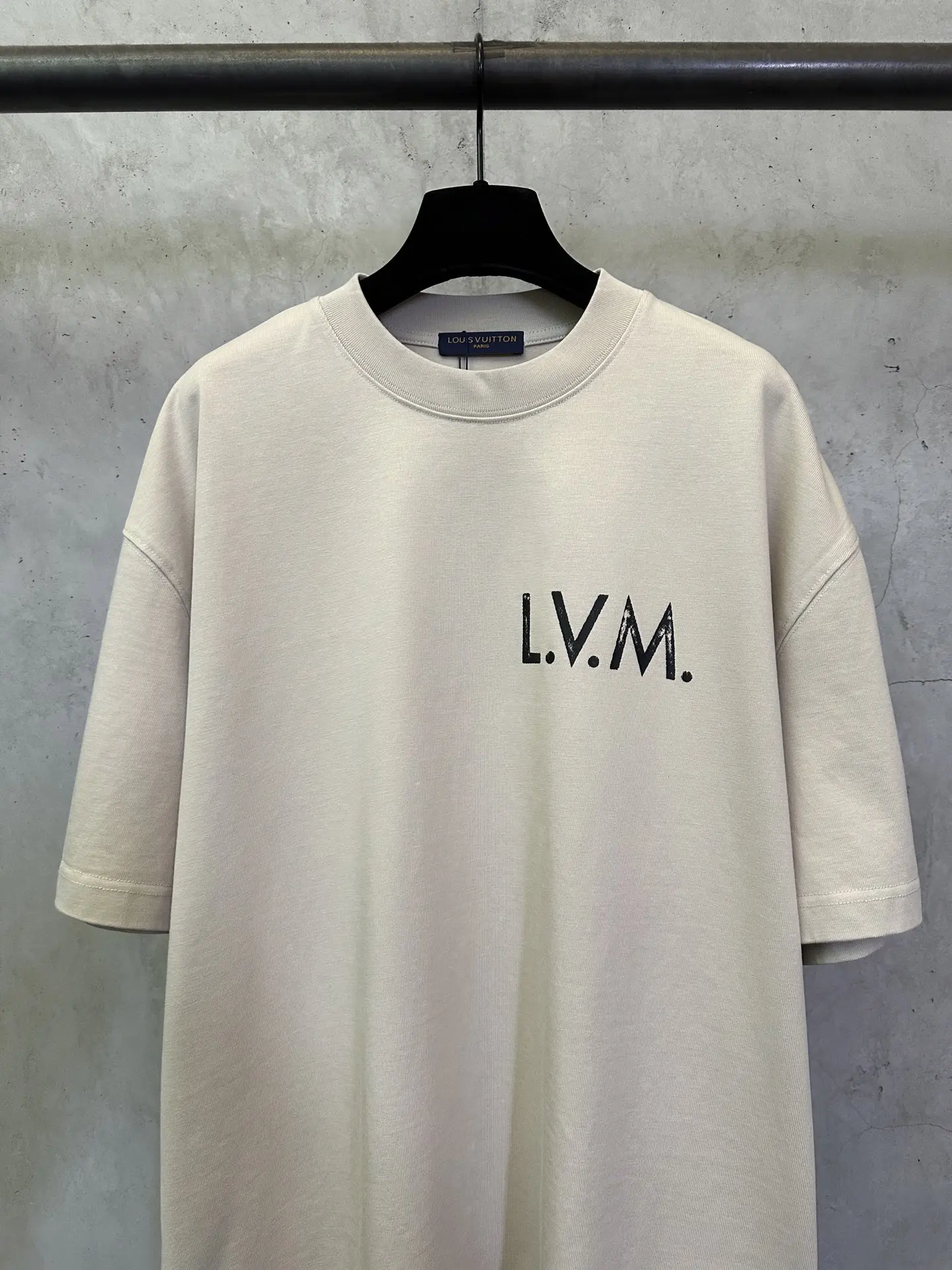 L.V.M. Logo Heavyweight Cotton T-Shirt D22012743 — view 3