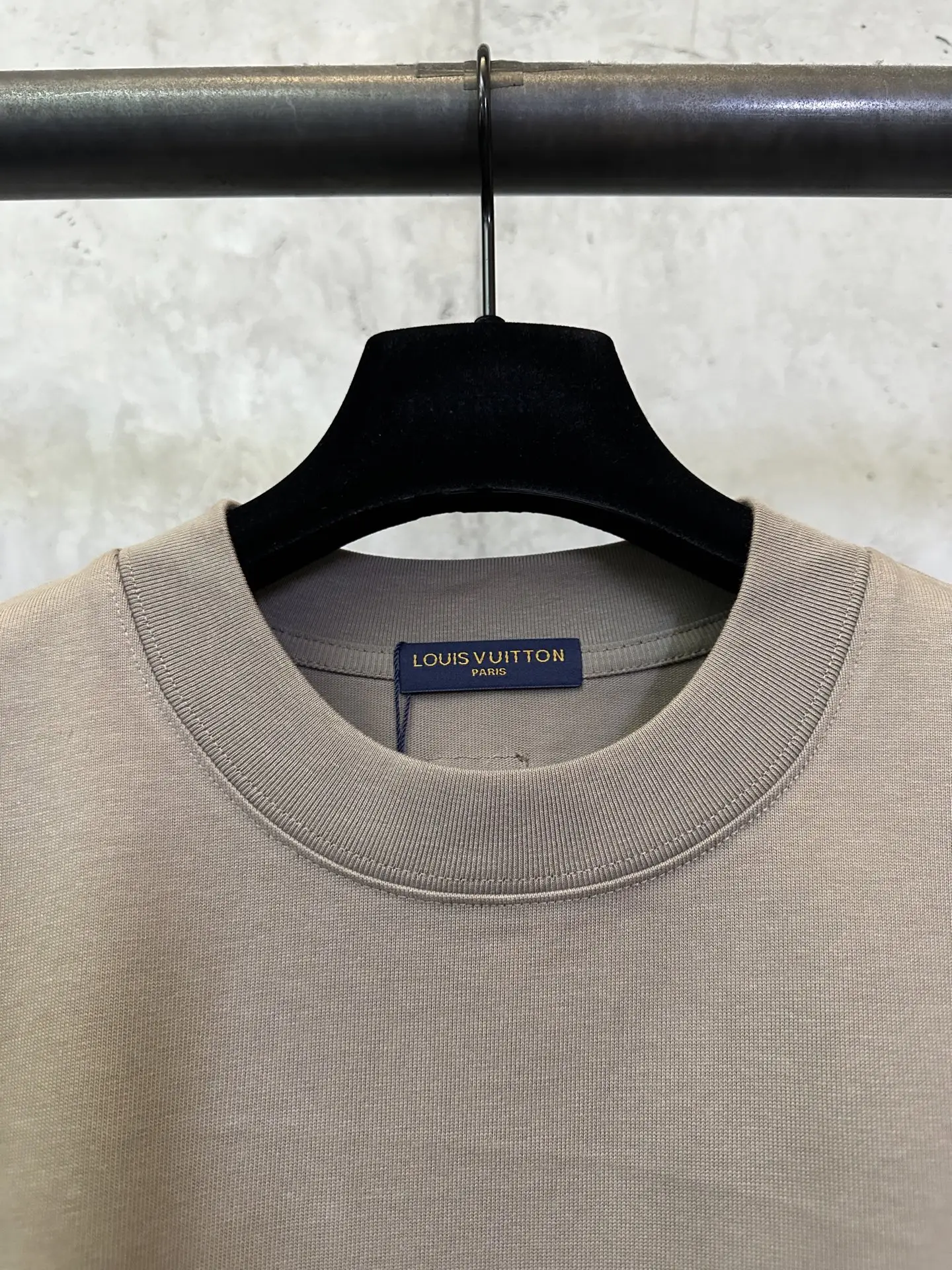 L.V.M. Logo Print Heavyweight Cotton T-Shirt D22512764 — view 7
