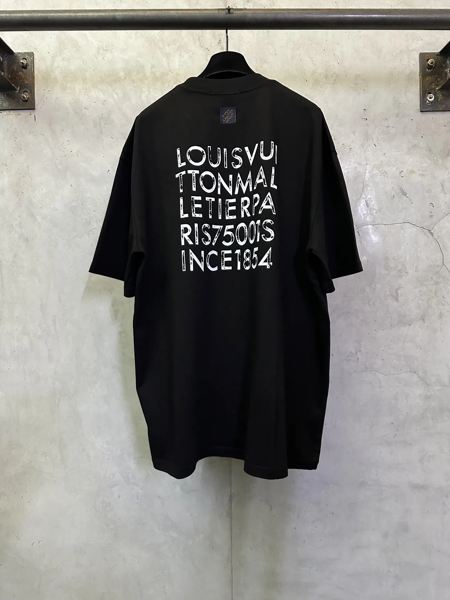 Logo Print Heavyweight Cotton T-Shirt D22512765 — view 2