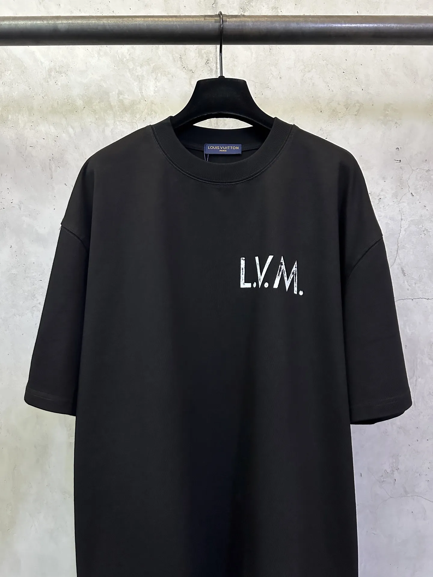 Logo Print Heavyweight Cotton T-Shirt D22512765 — view 3