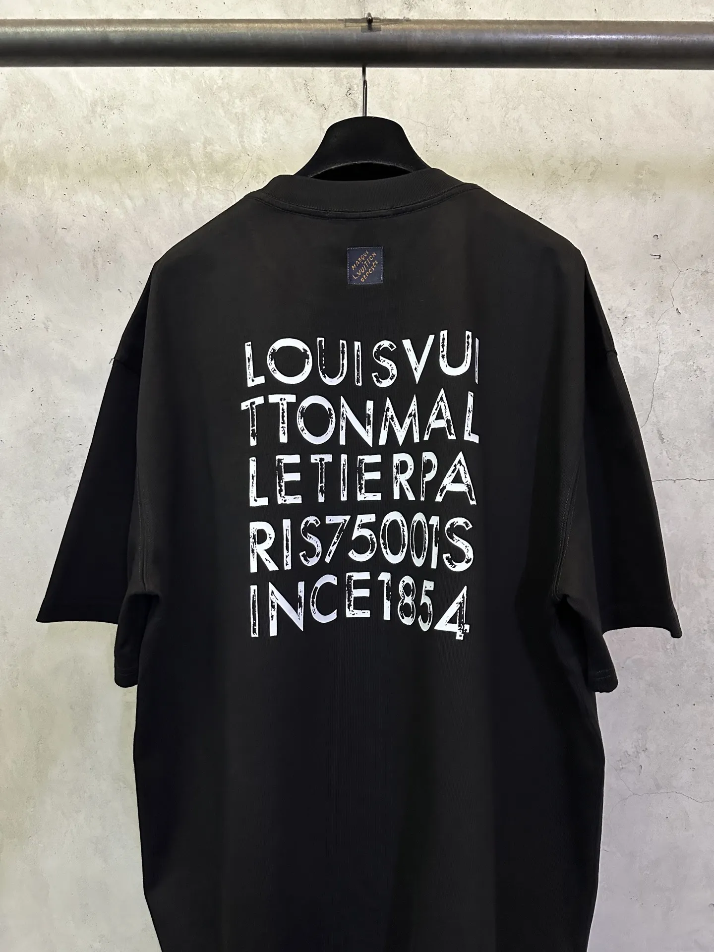 Logo Print Heavyweight Cotton T-Shirt D22512765 — view 5