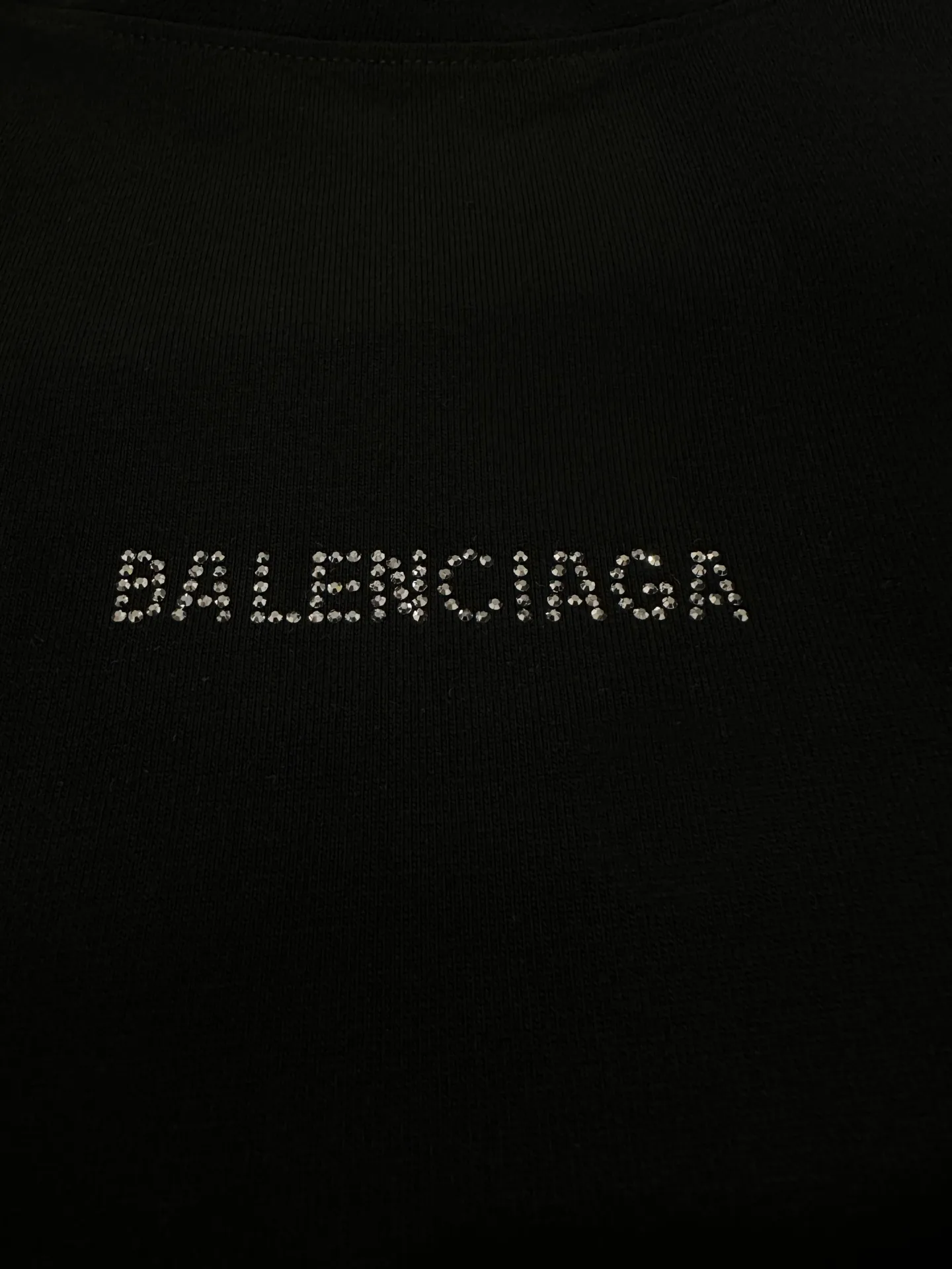 Rhinestone Logo Long-Sleeve T-Shirt D23024450 — view 7