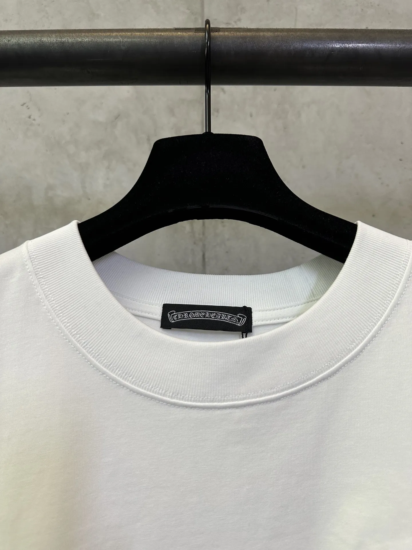 Embroidered Cross Logo Cotton T-Shirt D23012833 — view 7