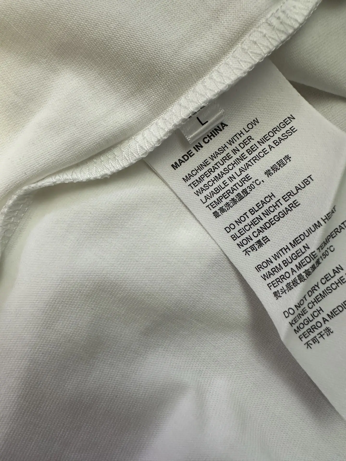 Embroidered Cross Logo Cotton T-Shirt D23012833 — view 9