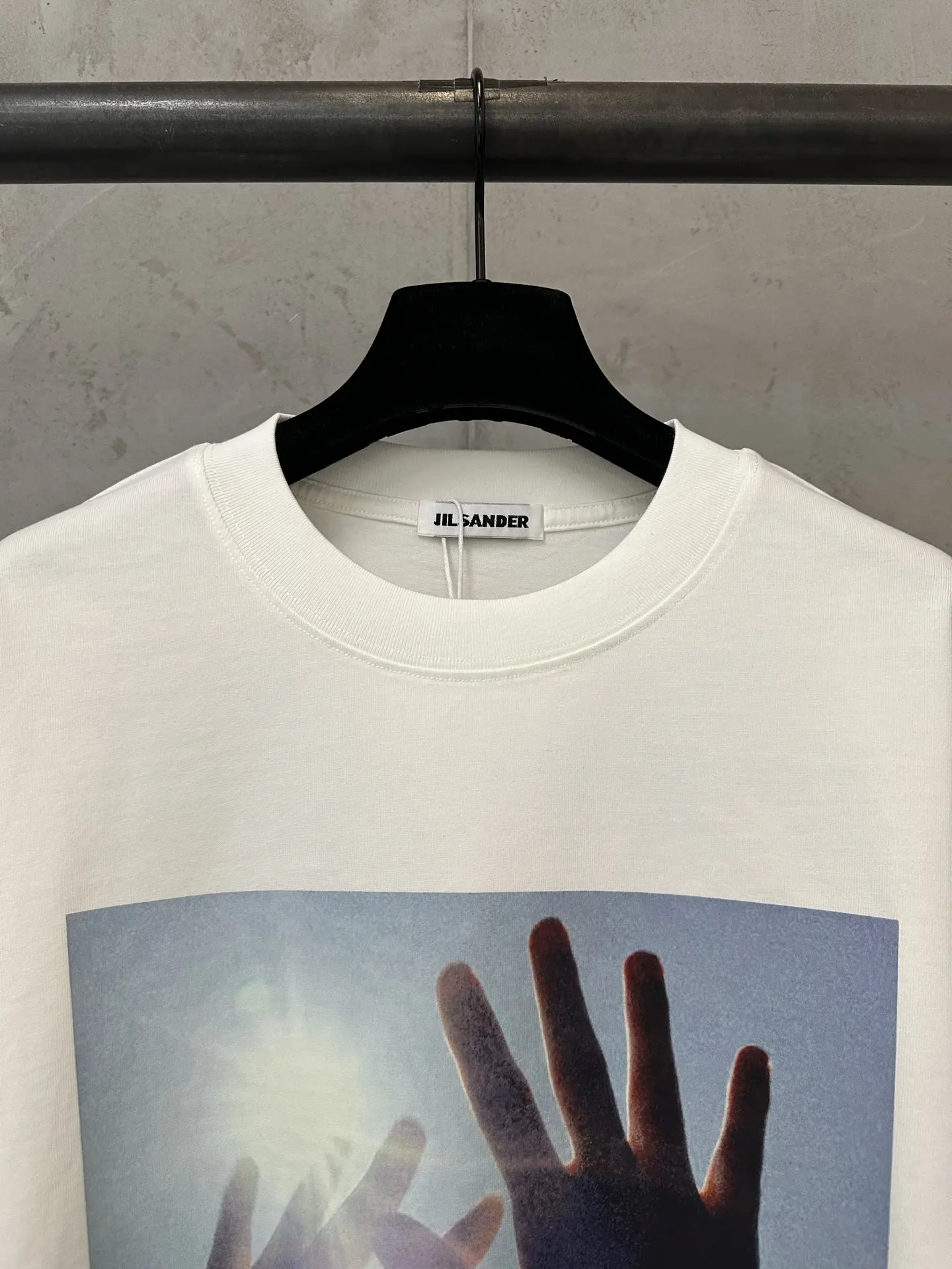 Graphic Print Long-Sleeved Cotton T-Shirt D23024390 — view 5
