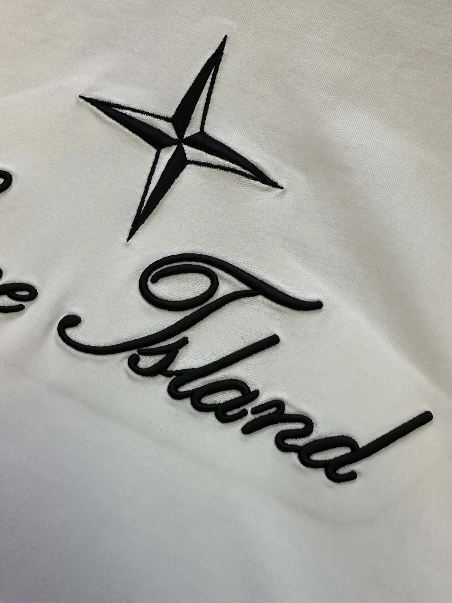 Embroidered Logo Heavyweight Cotton T-Shirt D23012825 — view 8