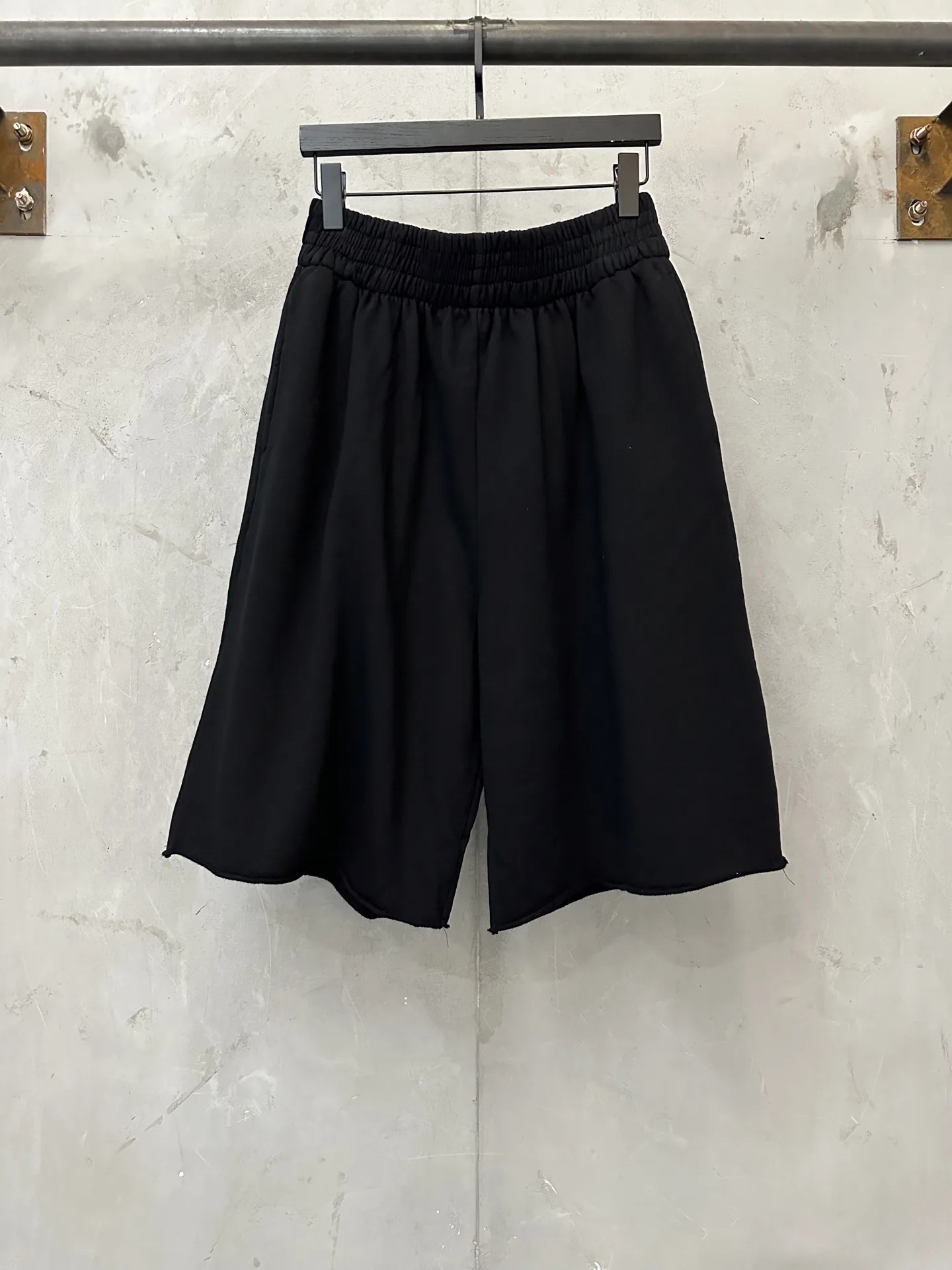 Logo-Embroidered Cotton-Jersey Shorts D24020187