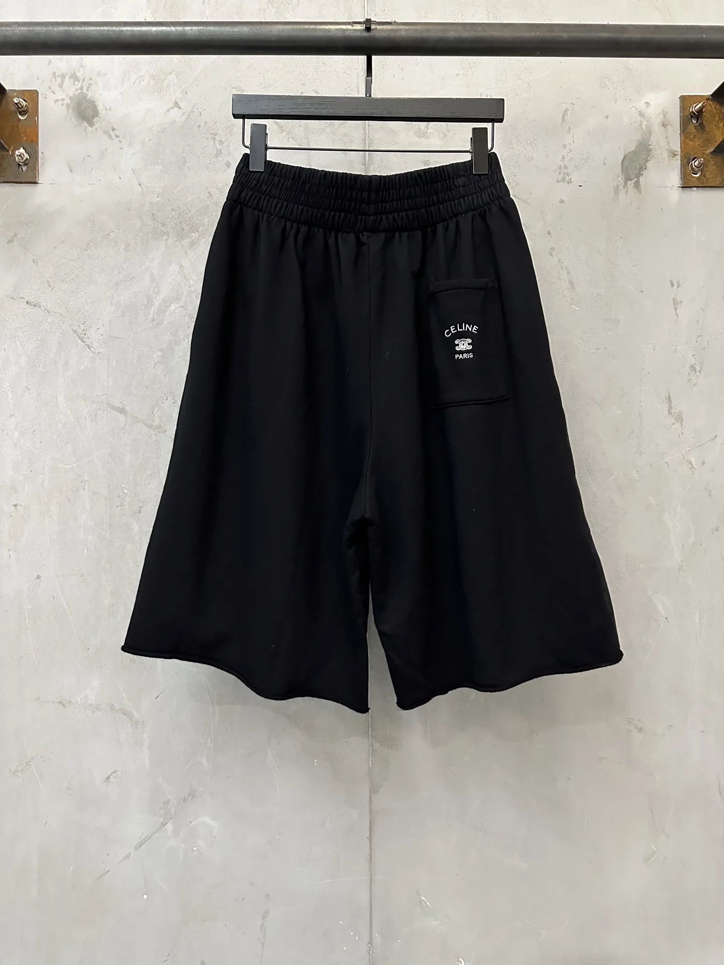 Logo-Embroidered Cotton-Jersey Shorts D24020187 — view 2