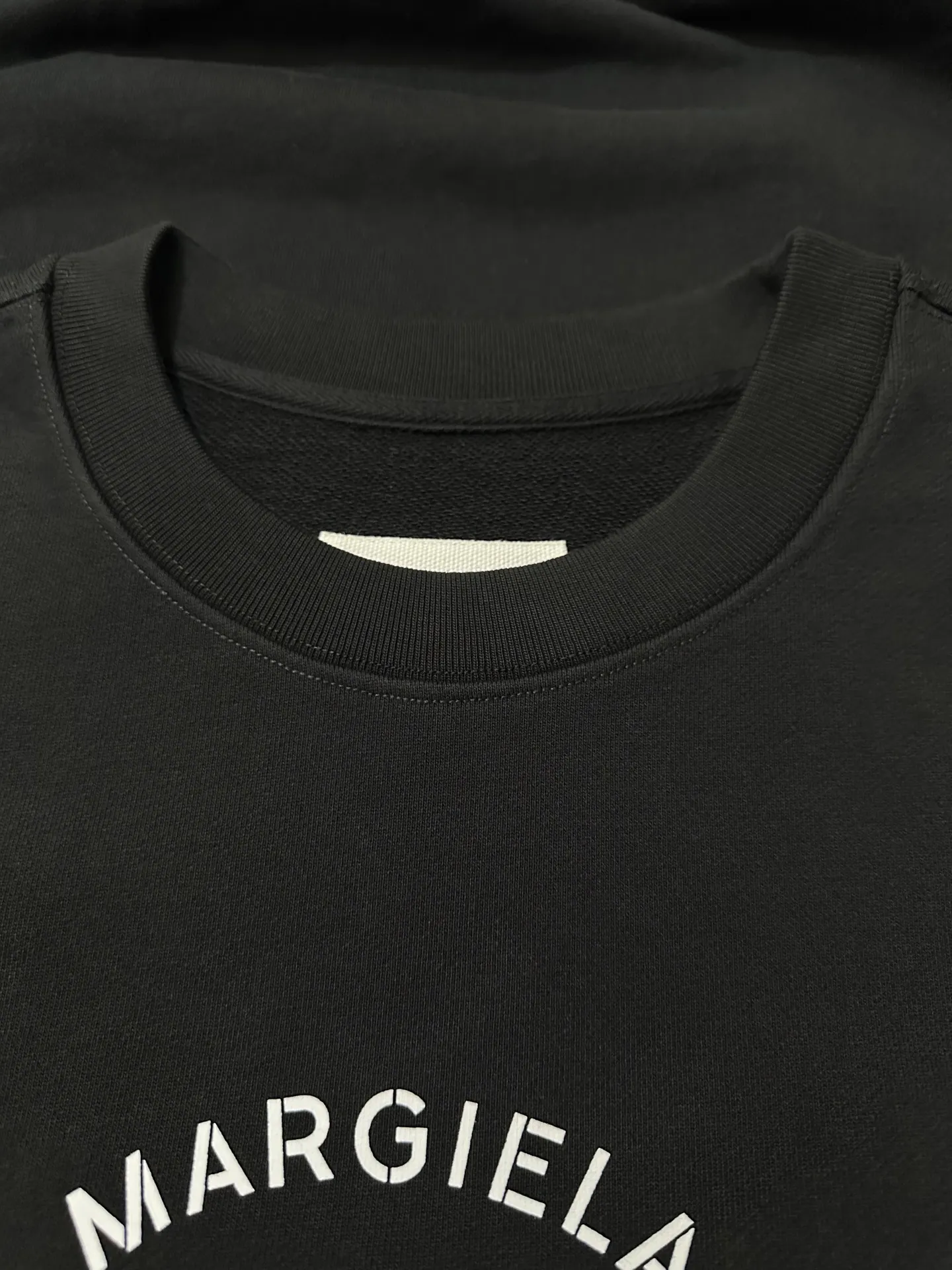 MM6 Logo Embroidered Cotton Sweatshirt D25021817 — view 6