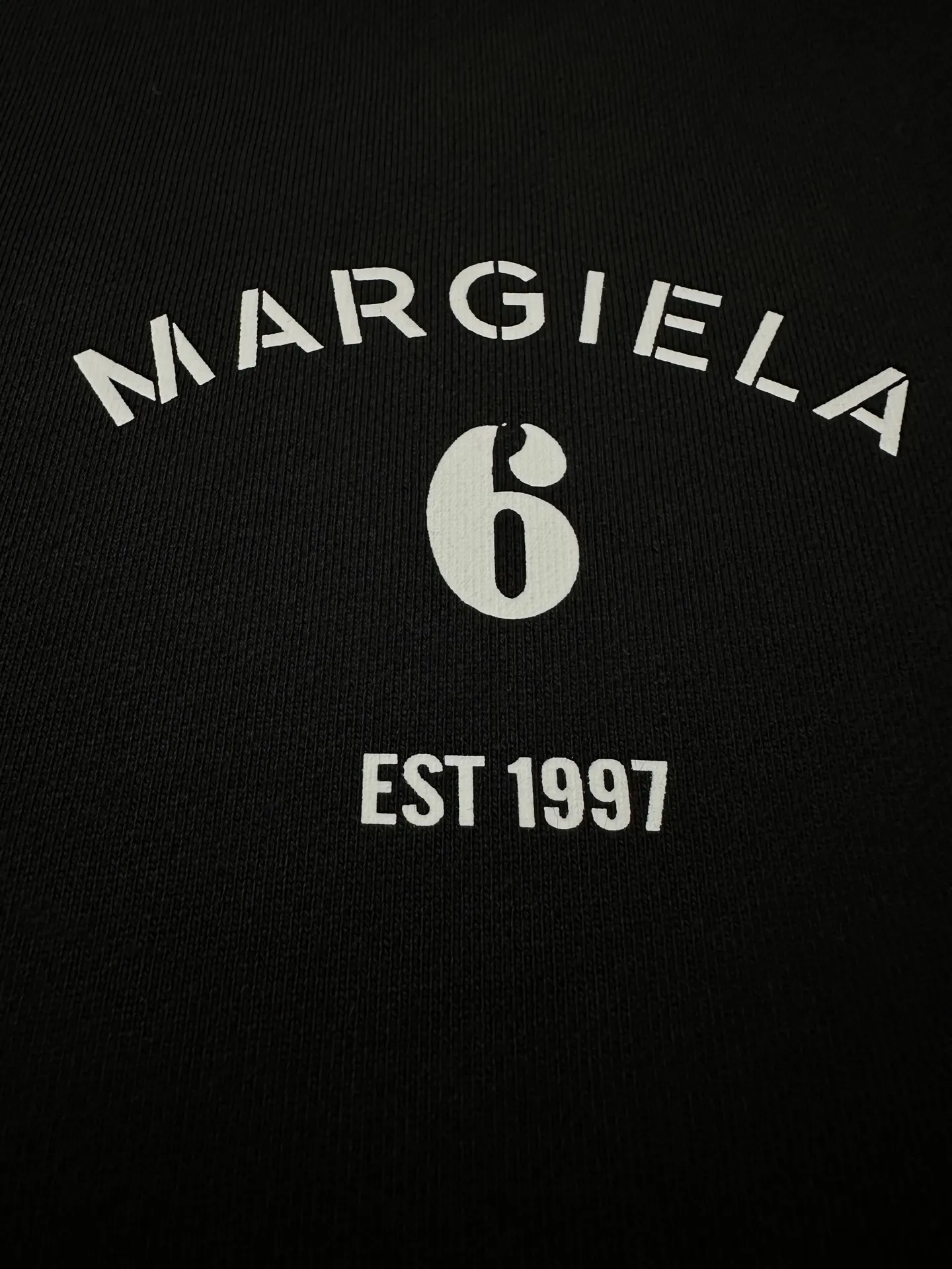 MM6 Logo Embroidered Cotton Sweatshirt D25021817 — view 7