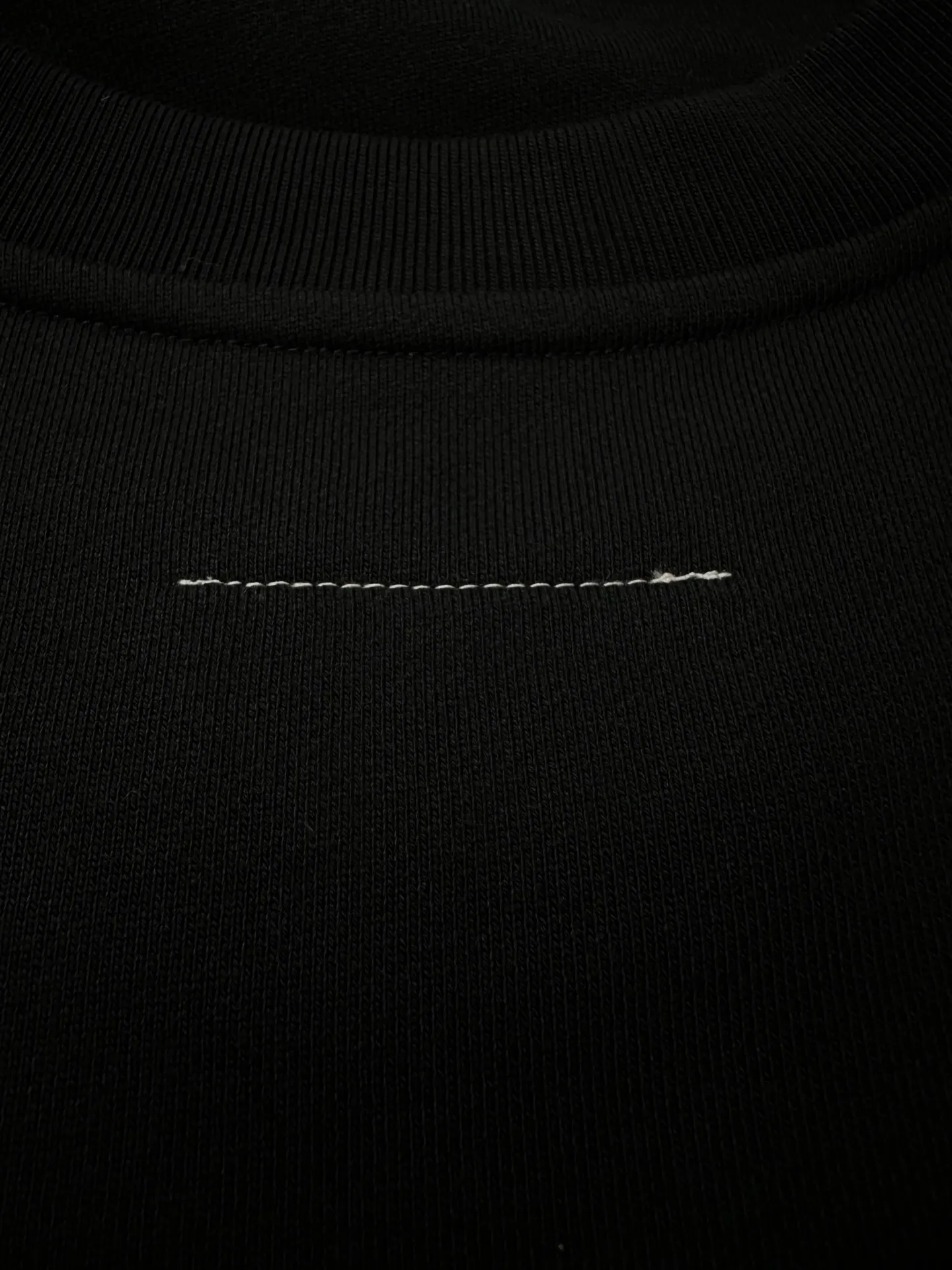 MM6 Logo Embroidered Cotton Sweatshirt D25021817 — view 9