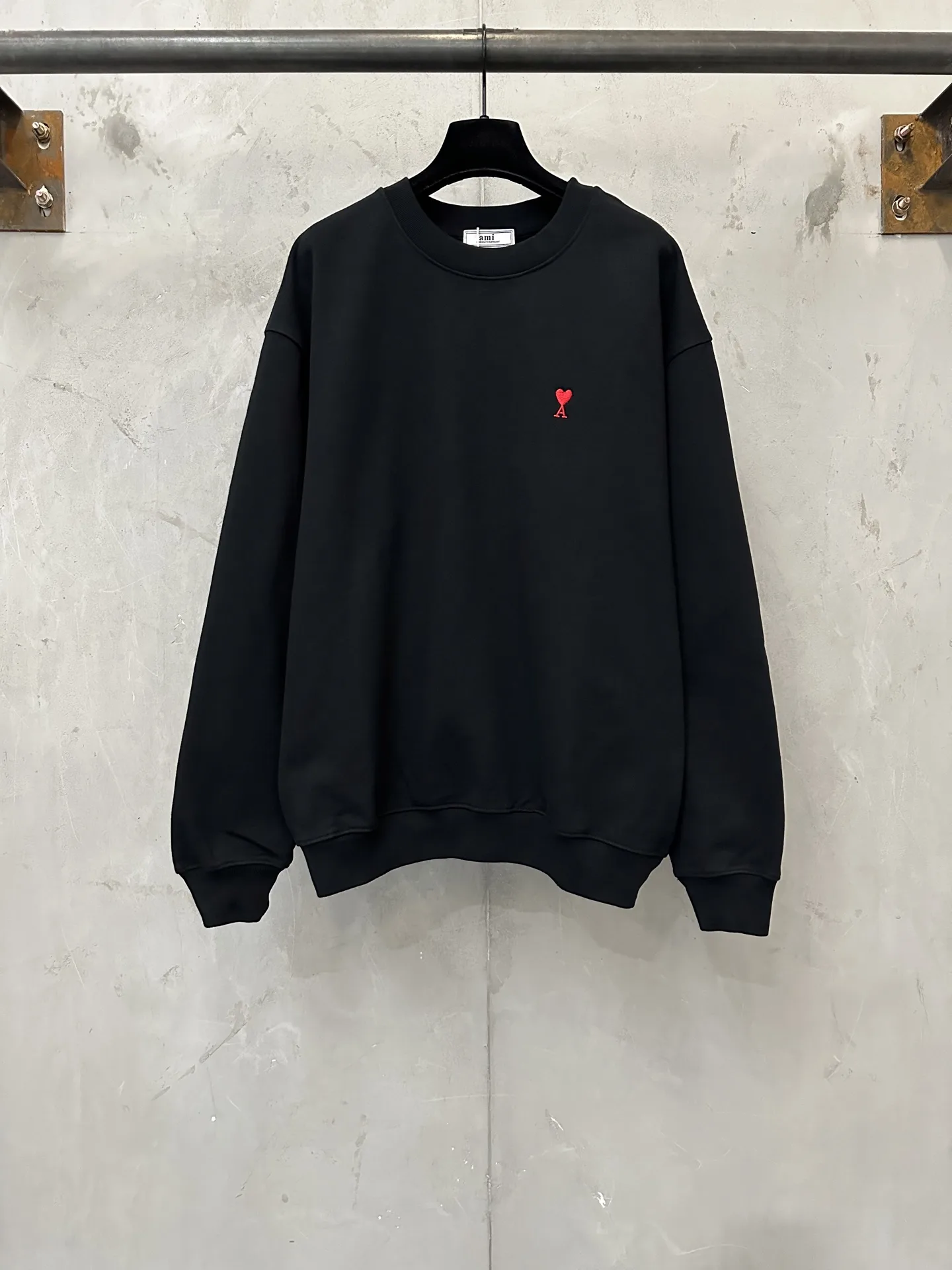 Ami de Cœur Embroidered Cotton Sweatshirt D25021794