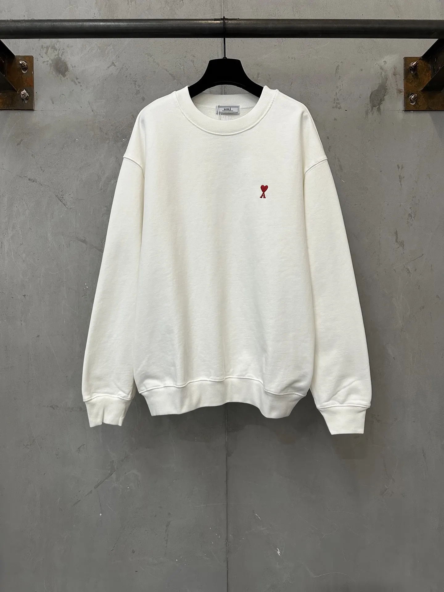 Ami de Coeur Embroidered Cotton Sweatshirt D25021793