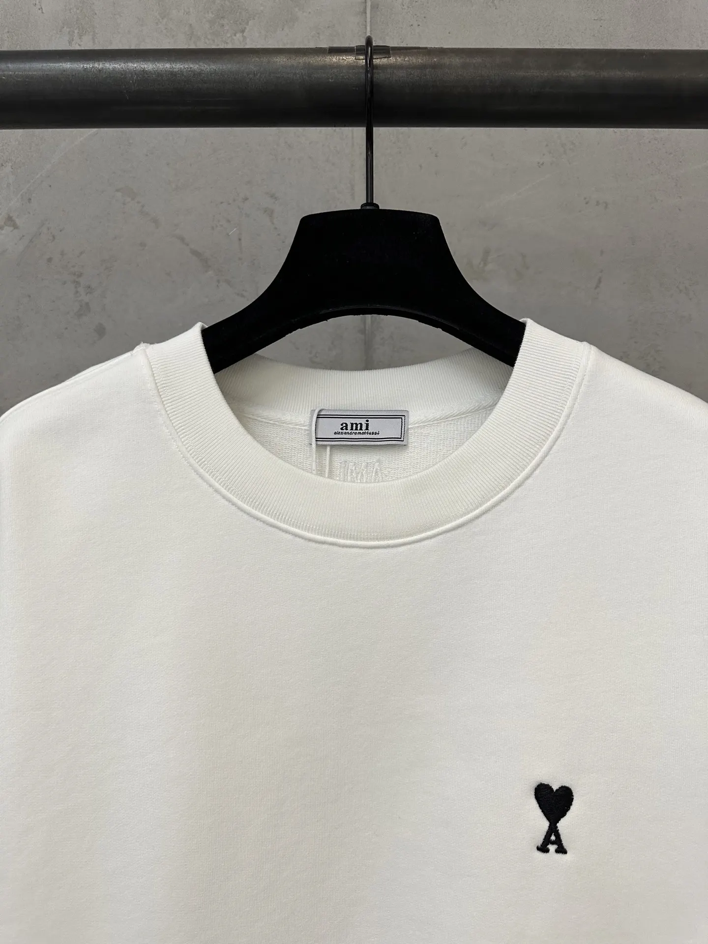 Ami de Coeur Embroidered Cotton-Jersey Sweatshirt D25021796 — view 5