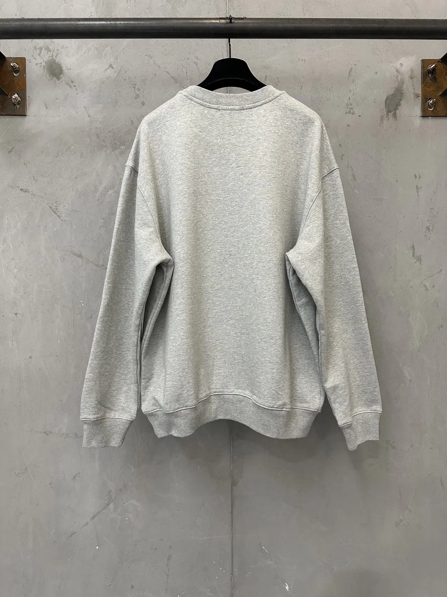 Logo Embroidery Heavyweight Cotton Sweatshirt D25020131 — view 2