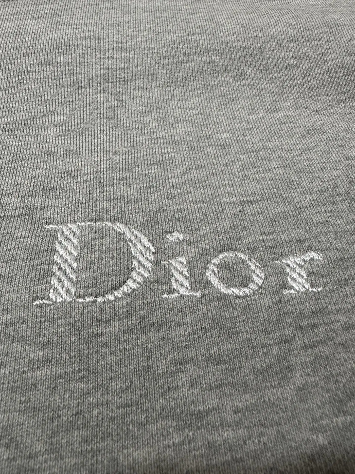 Logo Embroidery Heavyweight Cotton Sweatshirt D25020131 — view 7