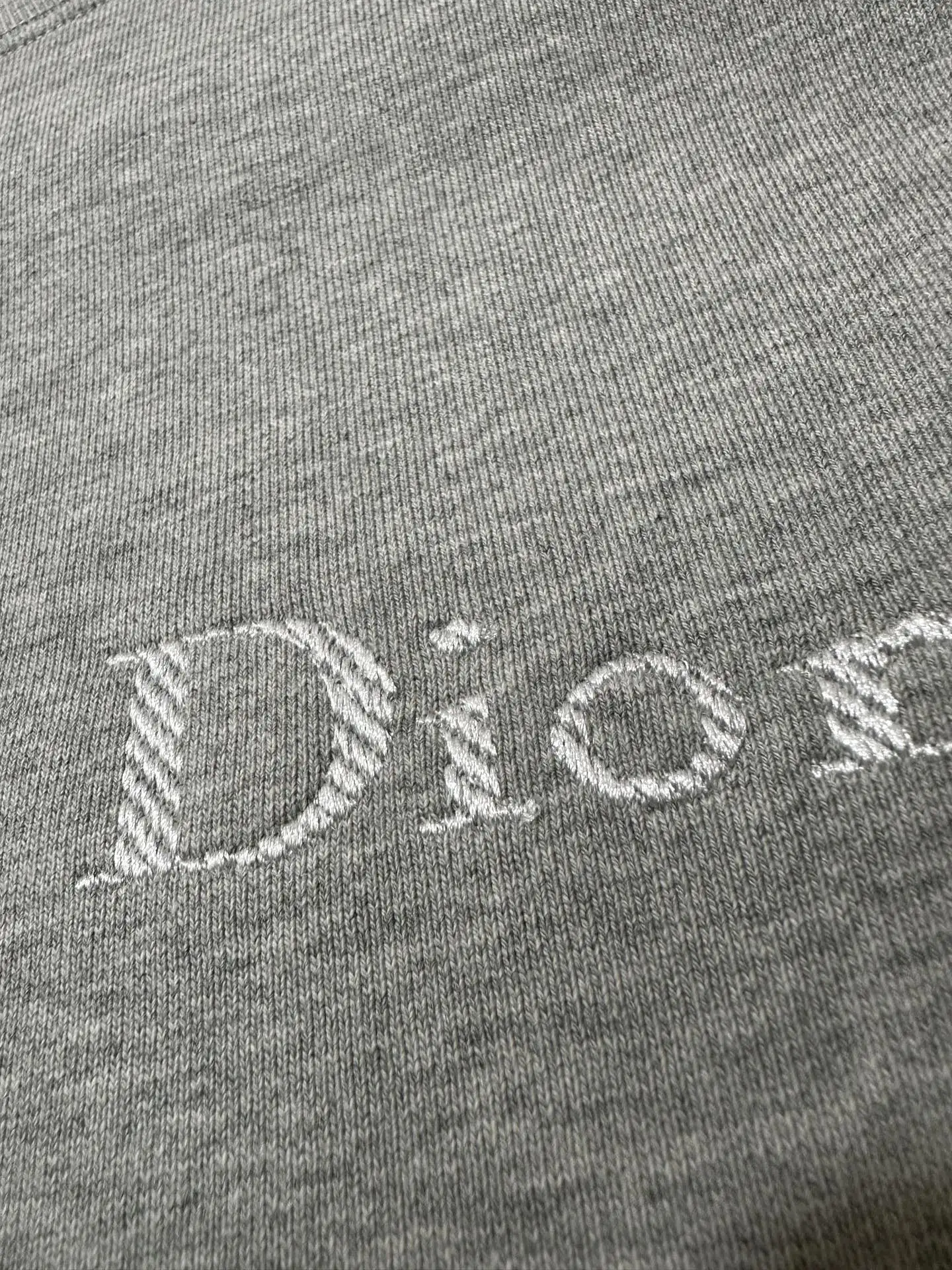 Logo Embroidery Heavyweight Cotton Sweatshirt D25020131 — view 8