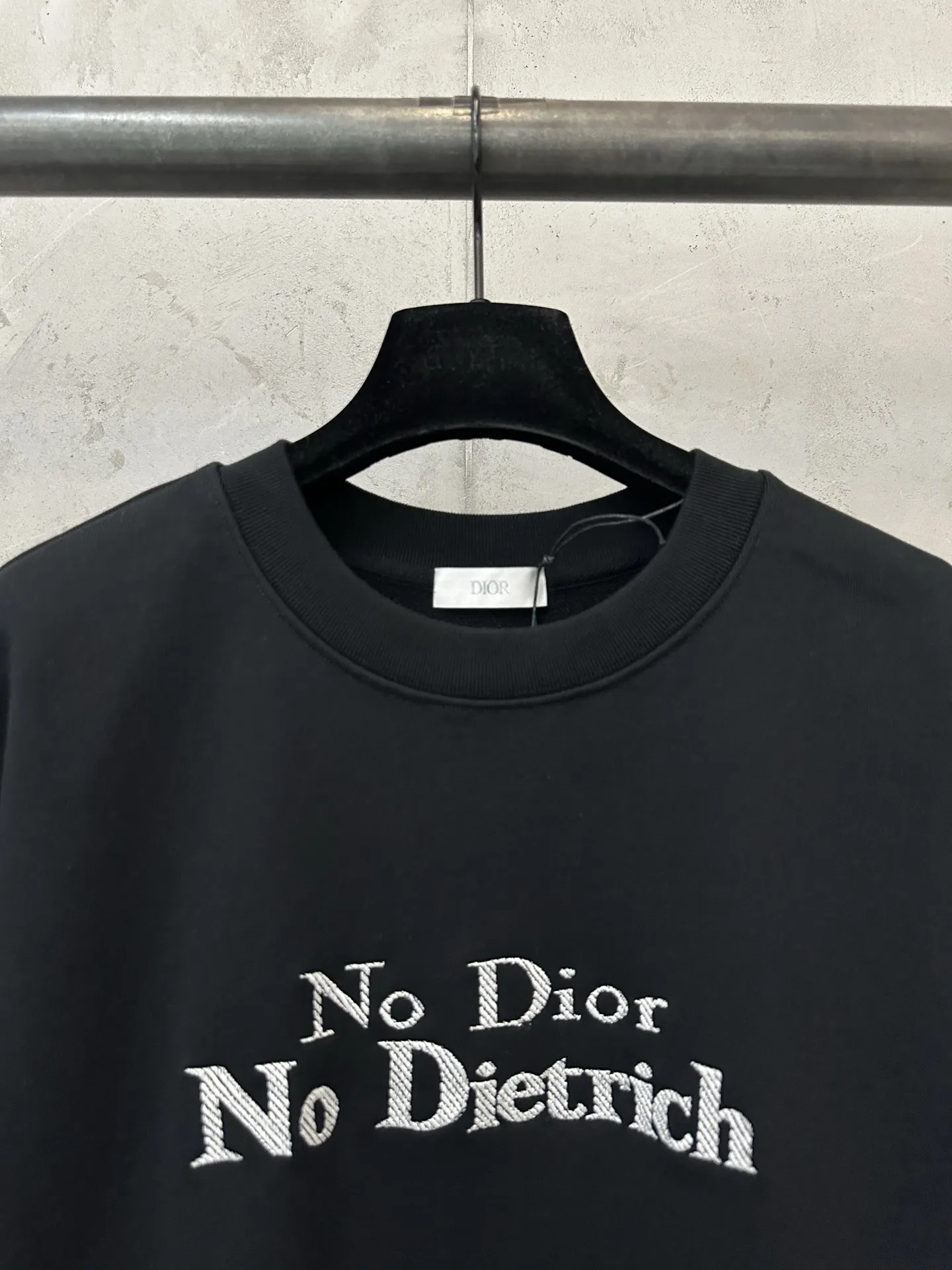 Embroidered Cotton-Jersey Sweatshirt D26024392 — view 5