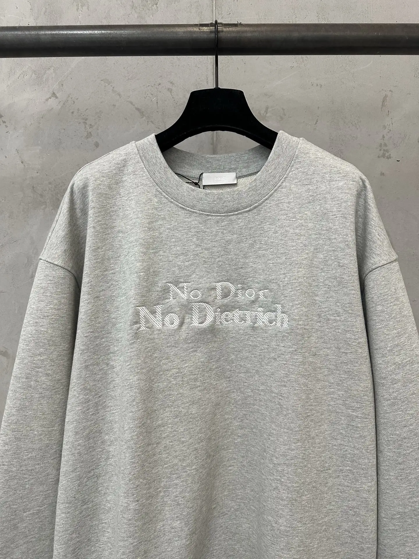 Embroidered Cotton-Jersey Sweatshirt D26024393 — view 3