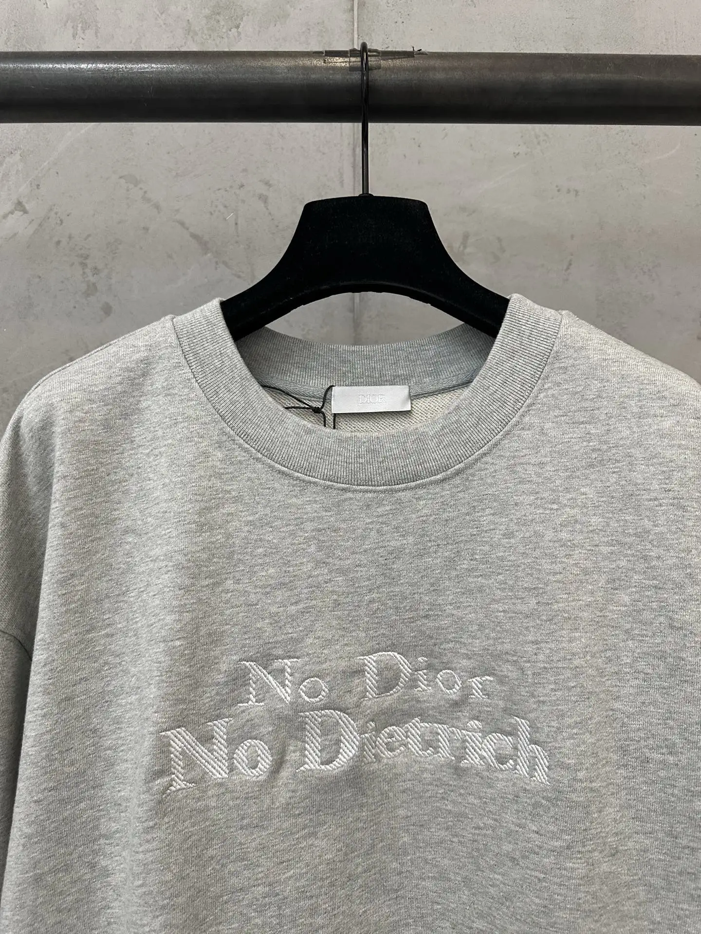Embroidered Cotton-Jersey Sweatshirt D26024393 — view 5