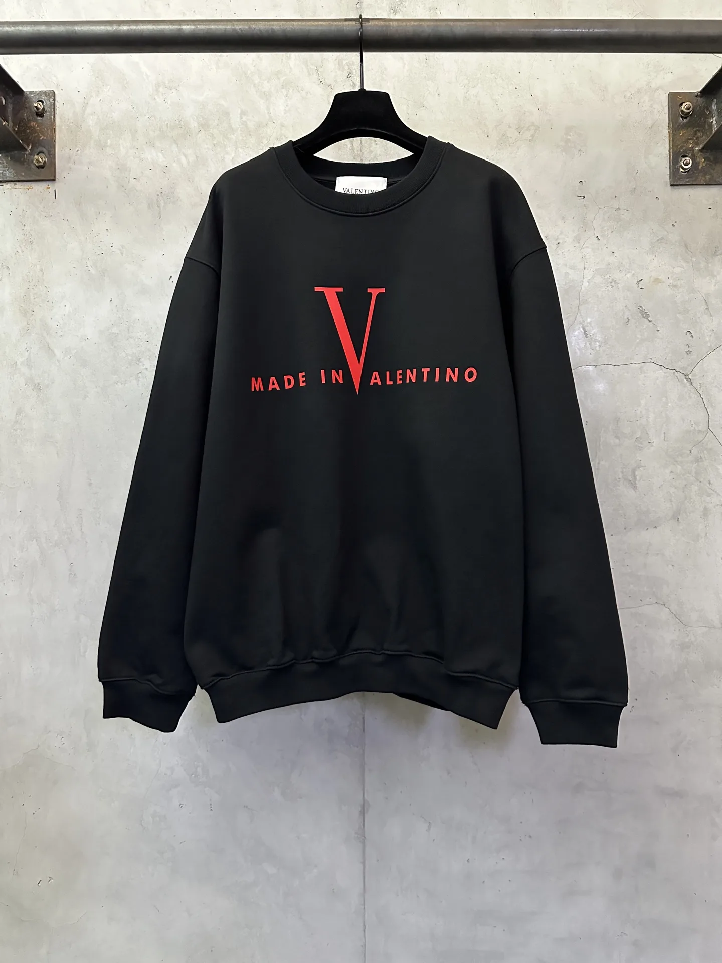 Logo Print Heavyweight Cotton Sweatshirt D26023532