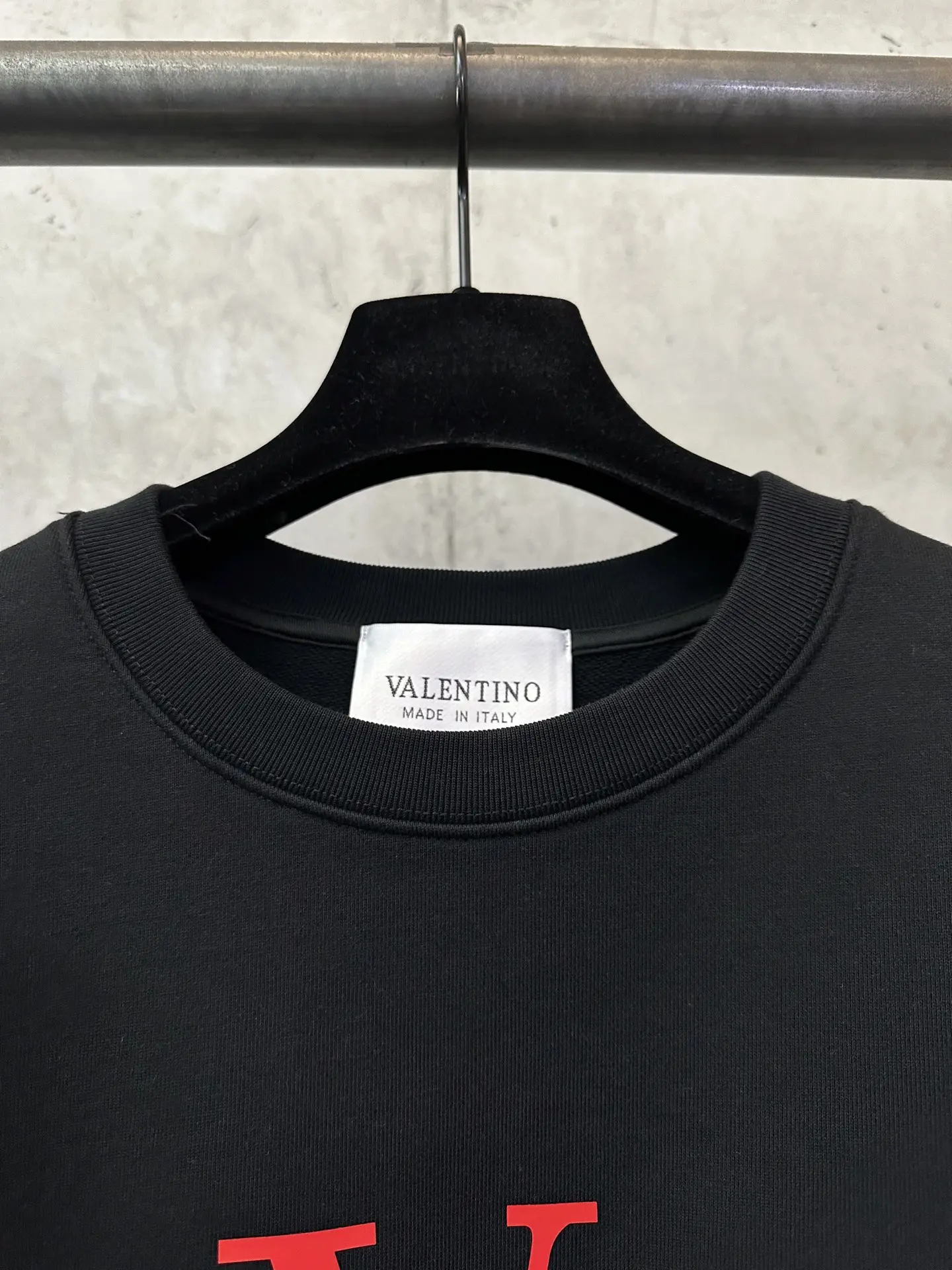 Logo Print Heavyweight Cotton Sweatshirt D26023532 — view 7