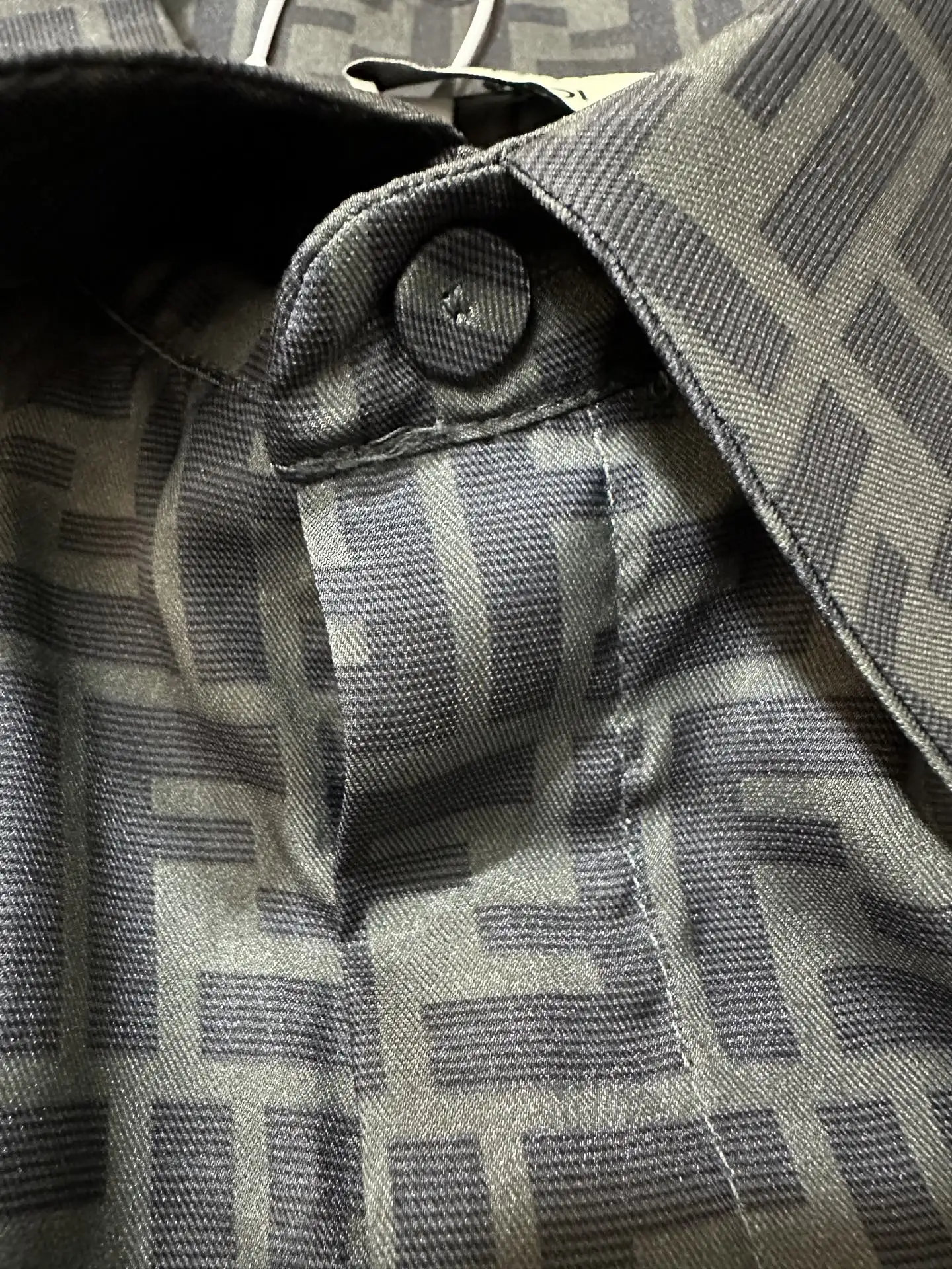 FF Monogram Silk-Blend Shirt D27021777 — view 7