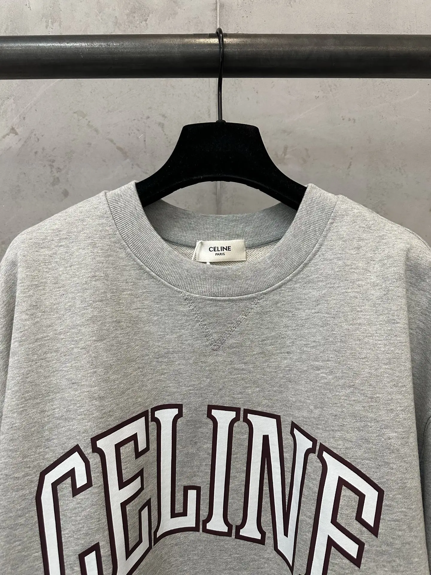 Paris Logo Cotton-Jersey Sweatshirt D27023570 — view 5