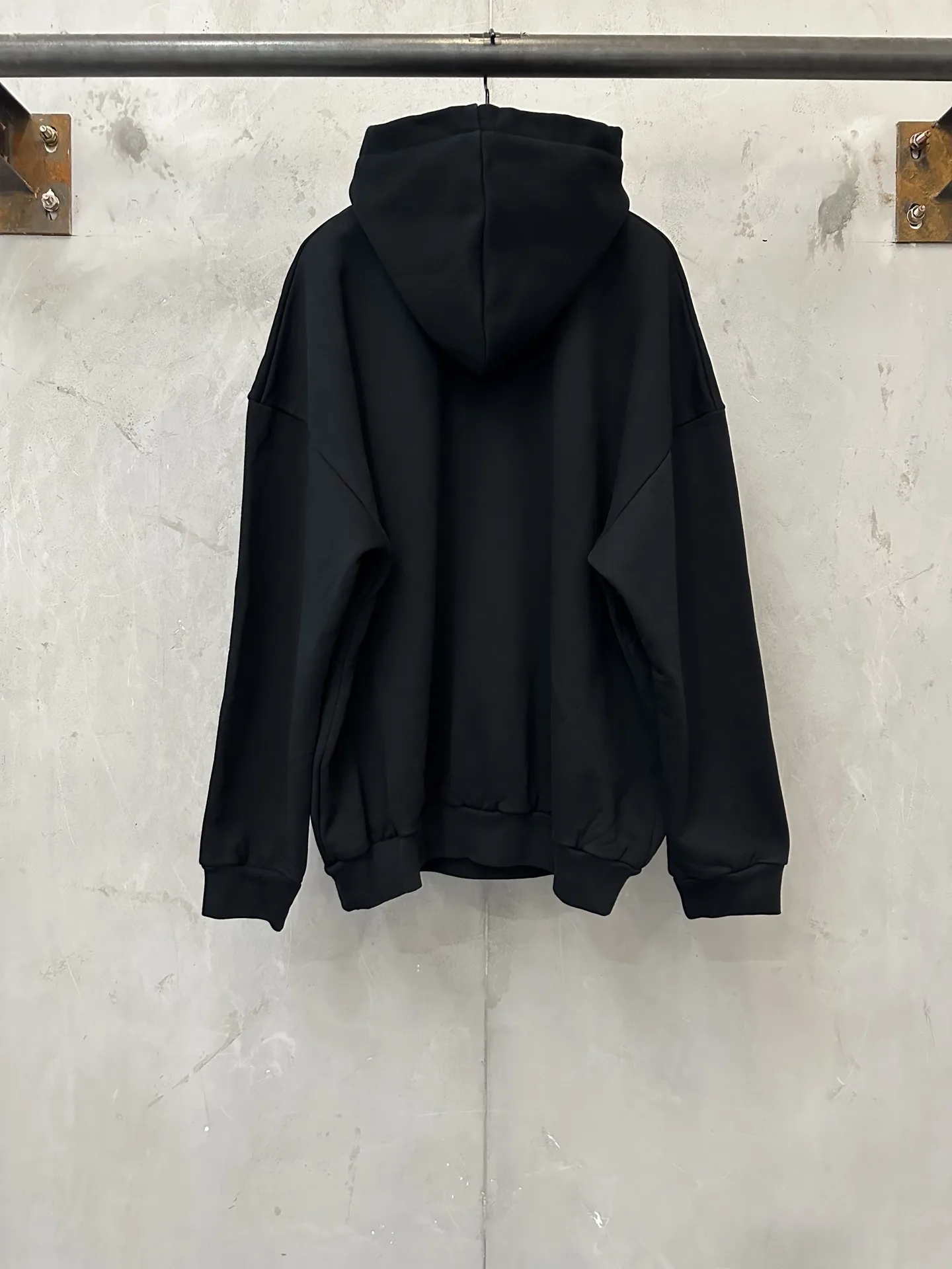 Logo Embroidery Oversized Cotton Hoodie D28021953 — view 2