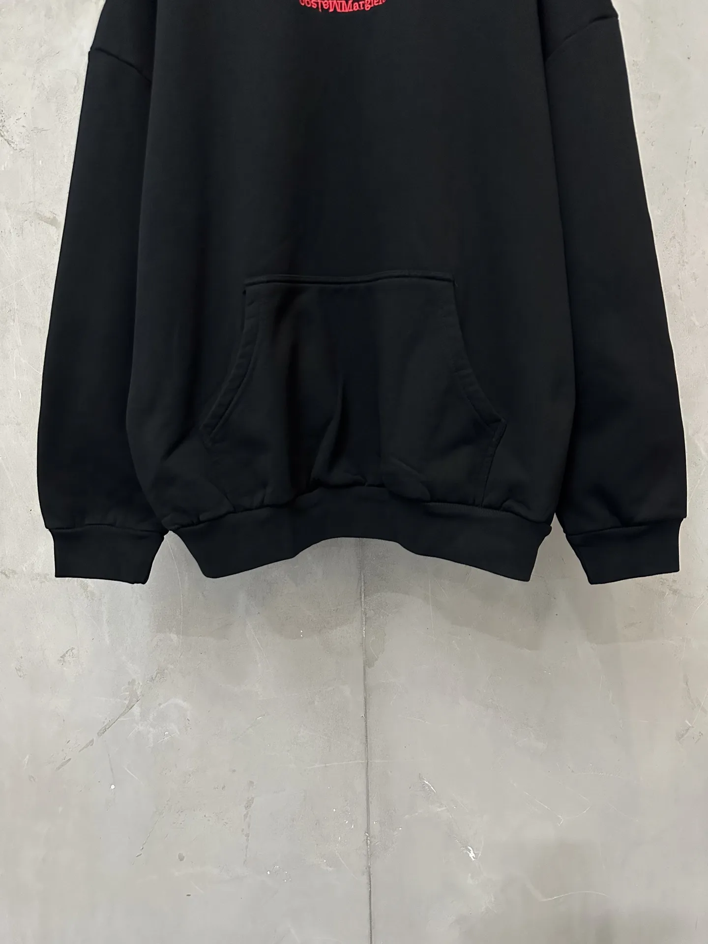 Logo Embroidery Oversized Cotton Hoodie D28021953 — view 4
