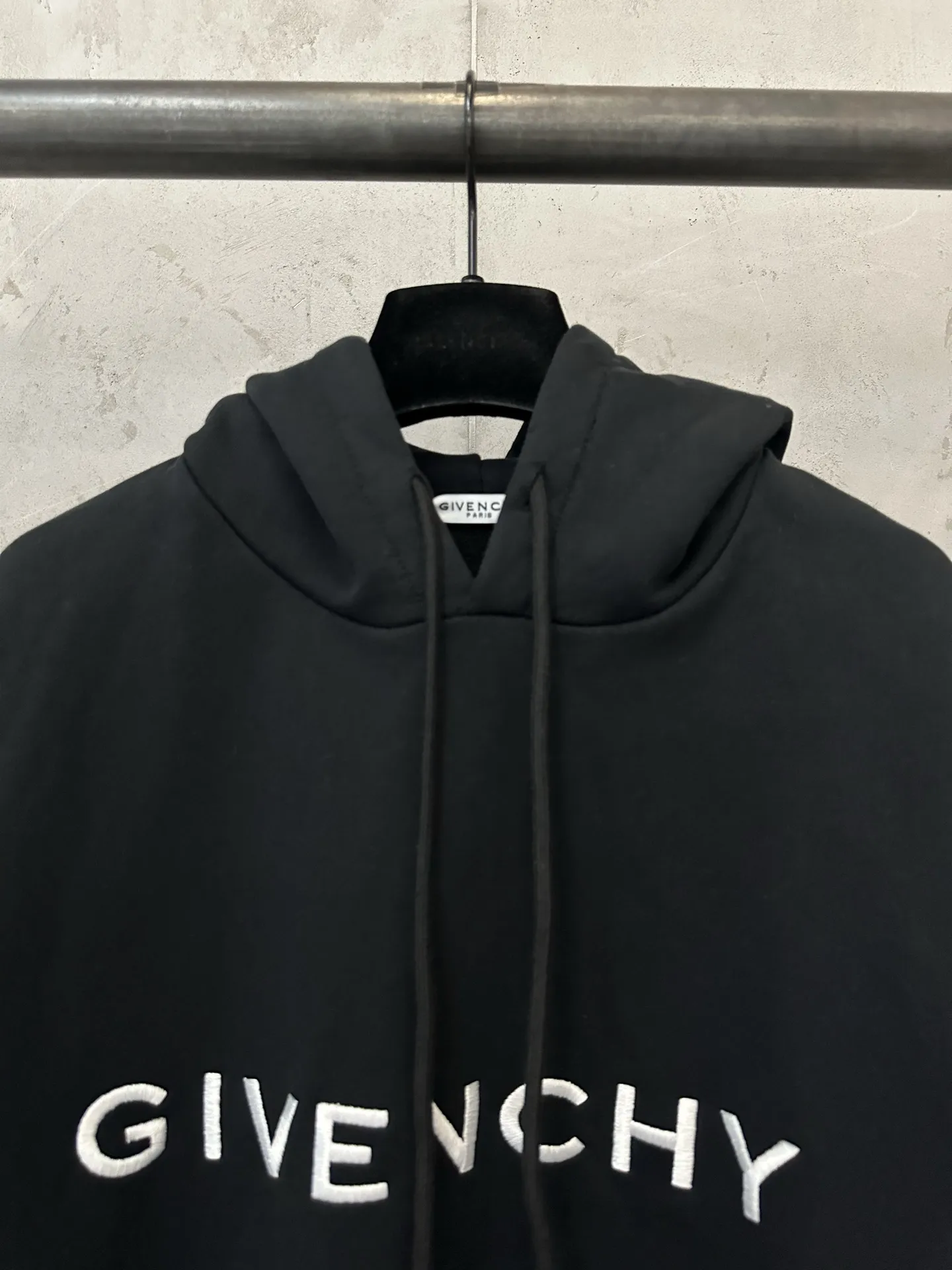 Logo Embroidered Cotton-Jersey Hoodie D29021769 — view 5