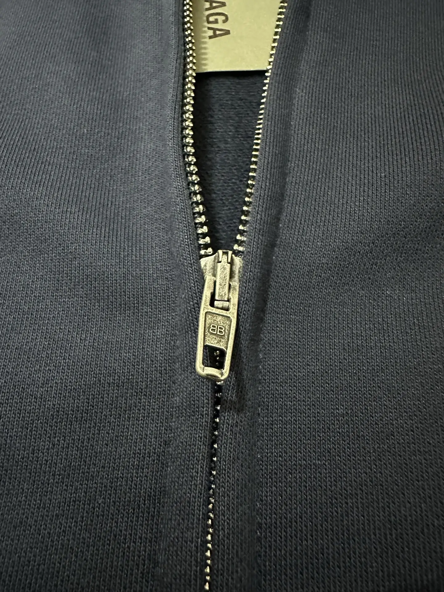 WFP Logo Print Zip-Up Hoodie D31021823 — view 11
