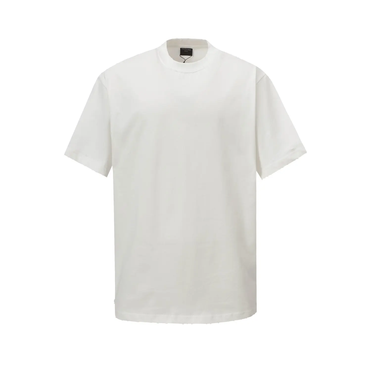 Oversized Distressed Cotton-Jersey T-Shirt D11519961
