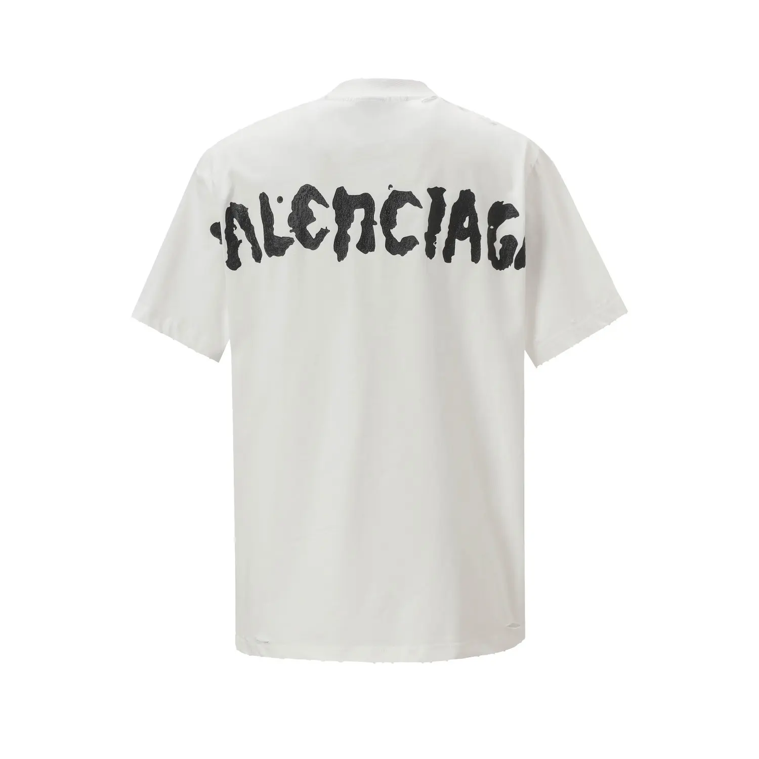 Oversized Distressed Cotton-Jersey T-Shirt D11519961 — view 2
