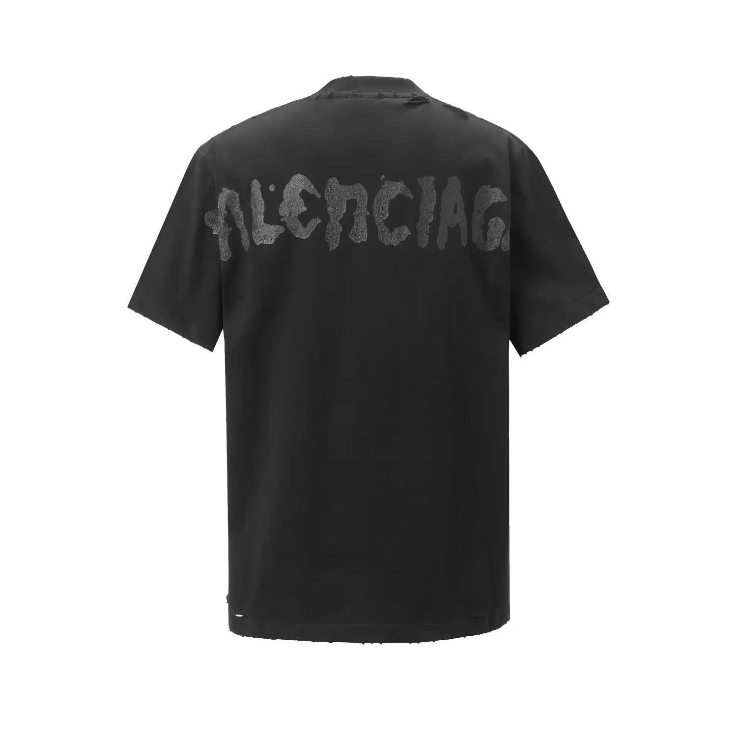 Oversized Distressed Cotton-Jersey T-Shirt D11519960 — view 8