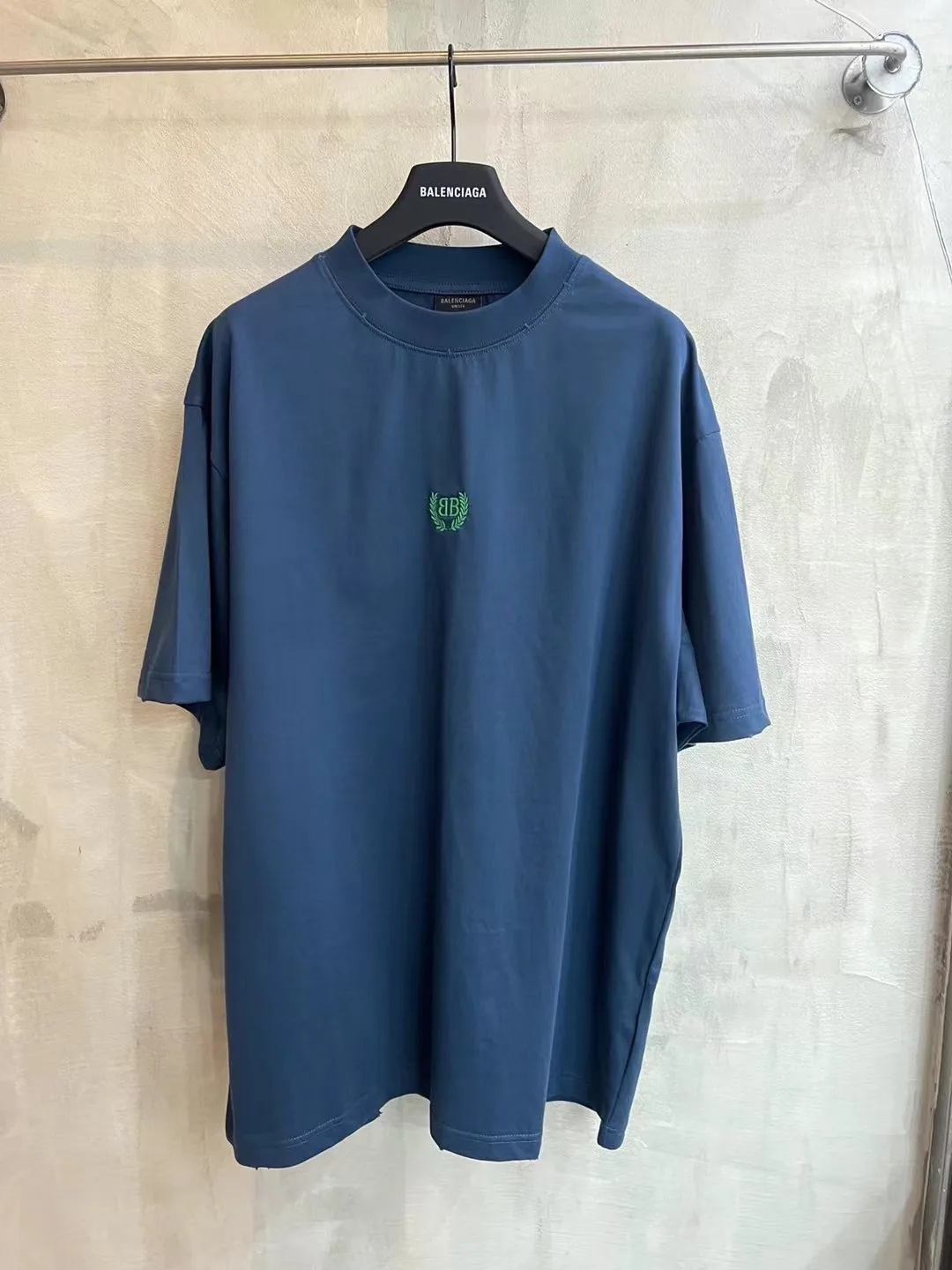 Wreath BB Logo Embroidered Oversized T-Shirt D11519939