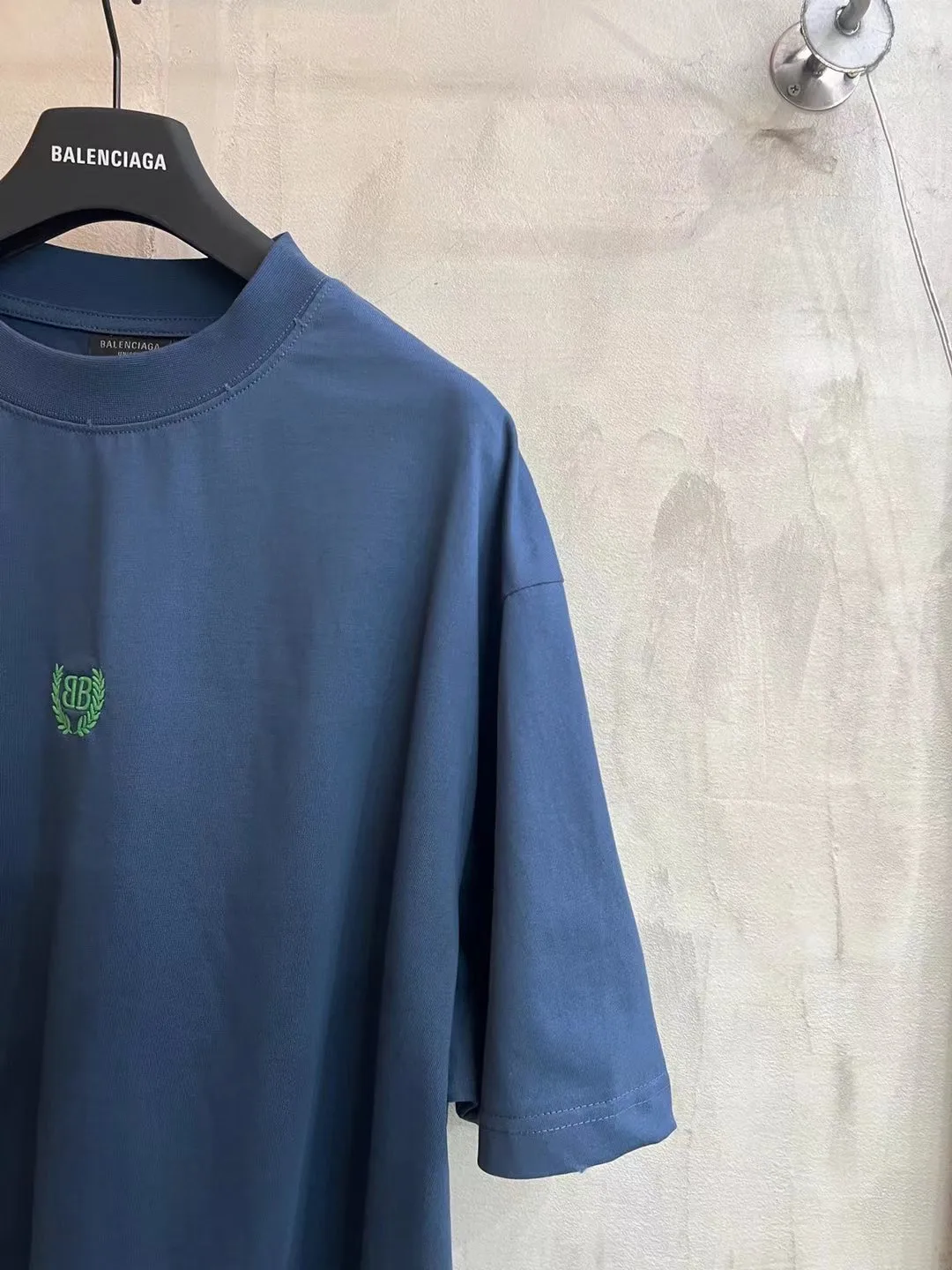 Wreath BB Logo Embroidered Oversized T-Shirt D11519939 — view 5