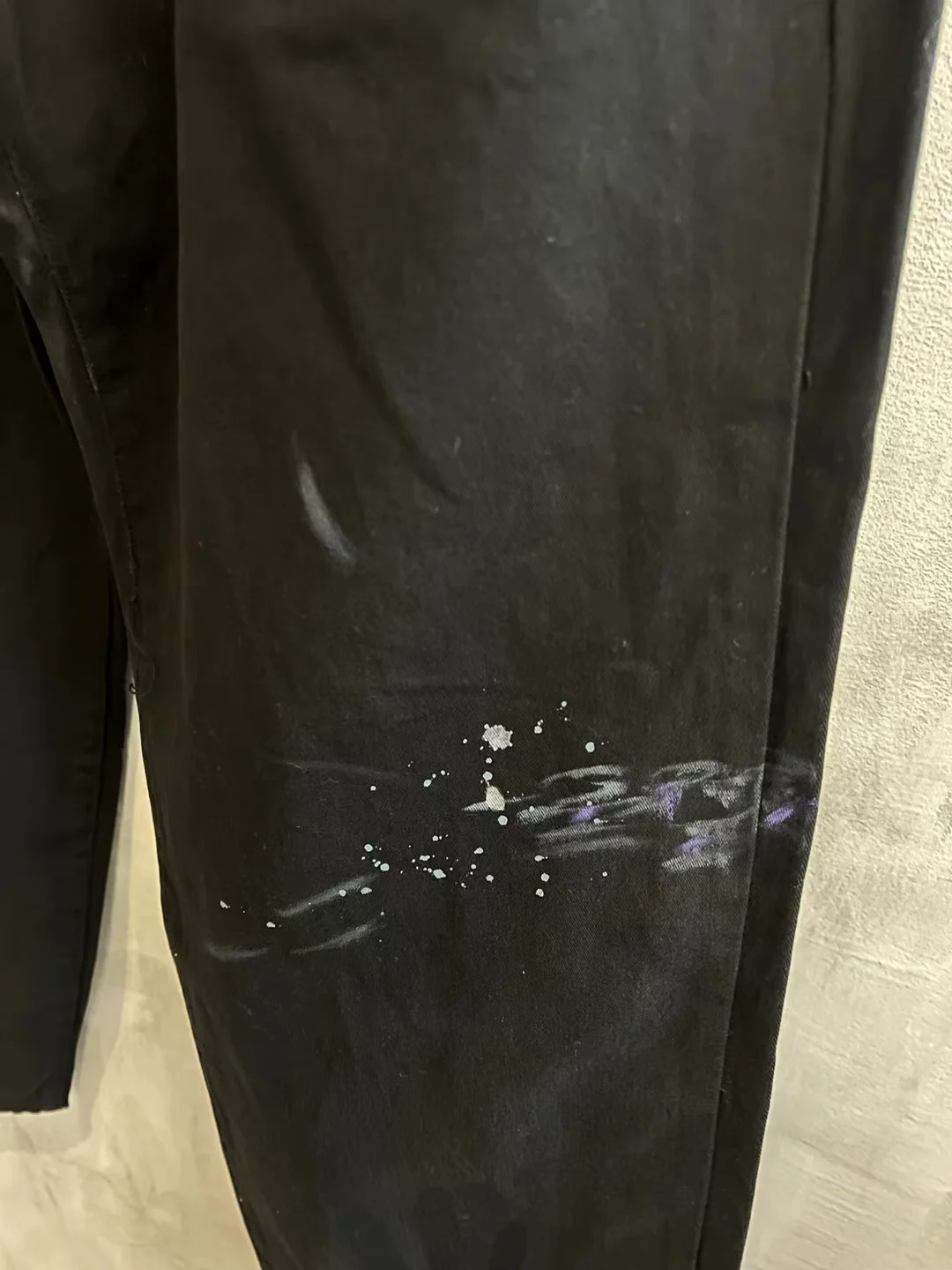 Ancellm Paint-Splatter Double-Pleat Trousers D18521852 — view 15