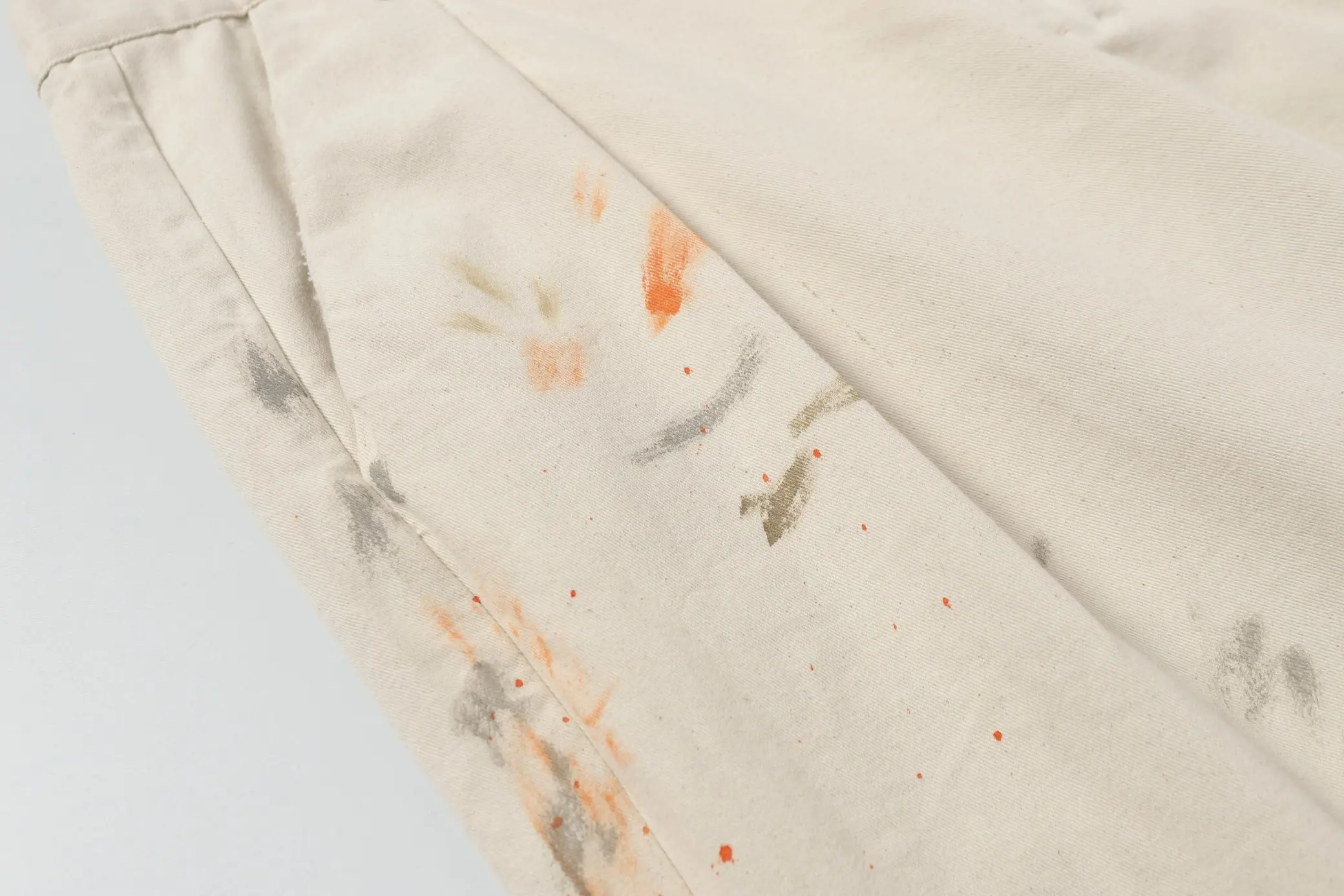 Ancellm Paint-Splatter Double-Pleat Trousers D18521852 — view 26