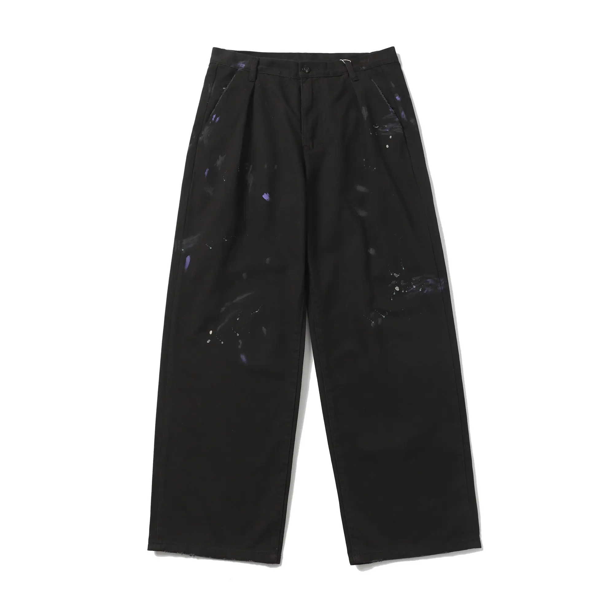Ancellm Paint-Splatter Double-Pleat Trousers D18521852 — view 35