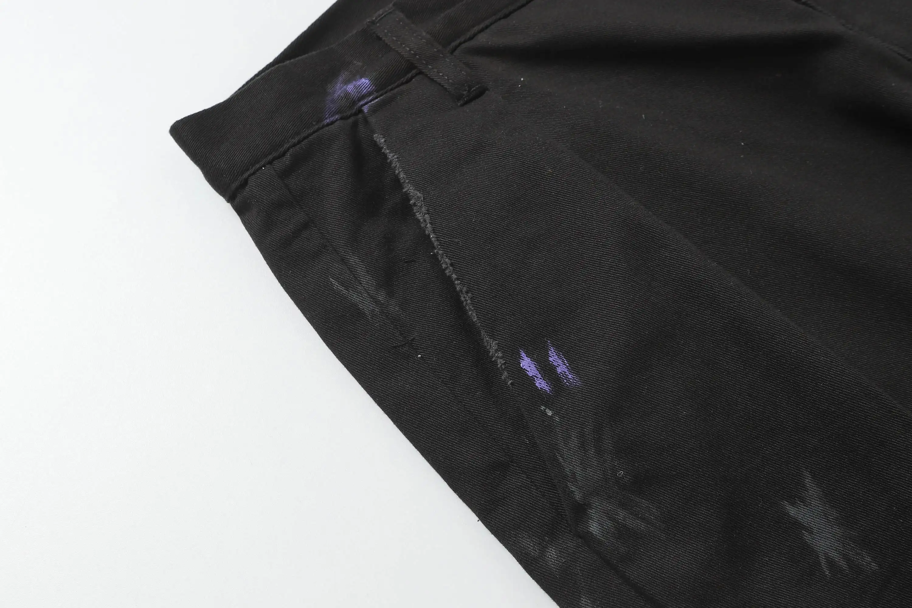 Ancellm Paint-Splatter Double-Pleat Trousers D18521852 — view 38