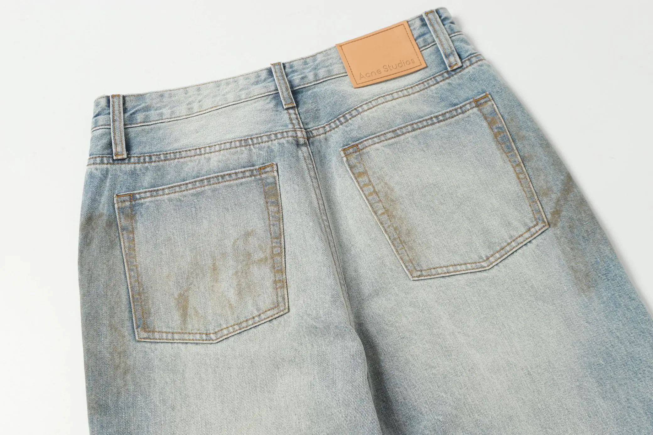 Acne Studios 2021 Loose-Fit Distressed Jeans D21521861 — view 13