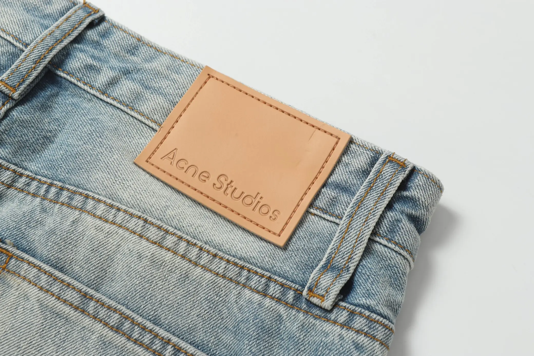 Acne Studios 2021 Loose-Fit Distressed Jeans D21521861 — view 17