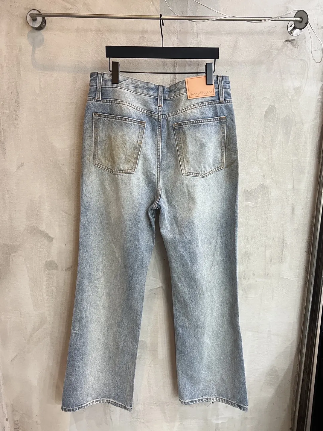 Acne Studios 2021 Loose-Fit Distressed Jeans D21521861 — view 20