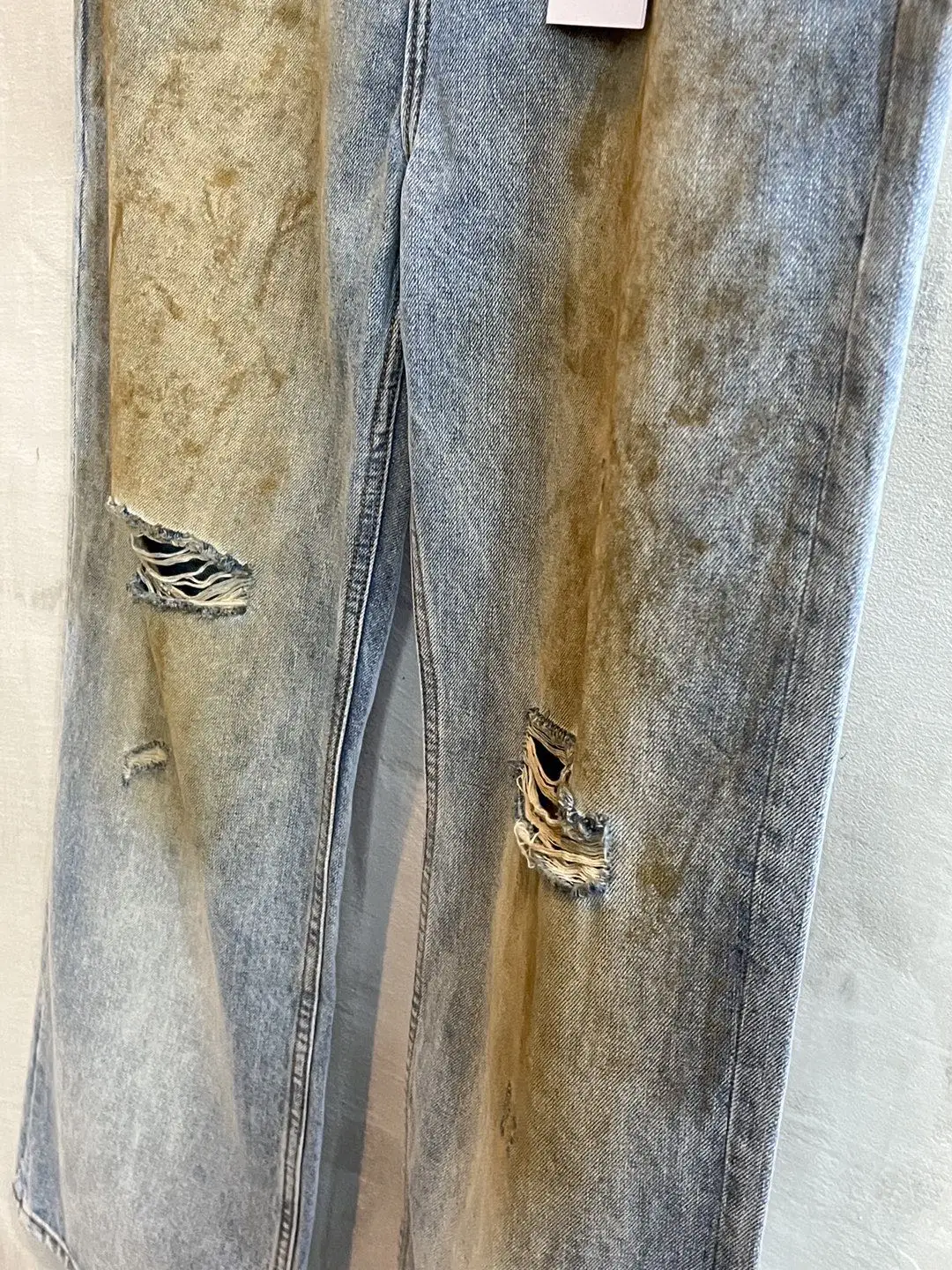 Acne Studios 2021 Loose-Fit Distressed Jeans D21521861 — view 23