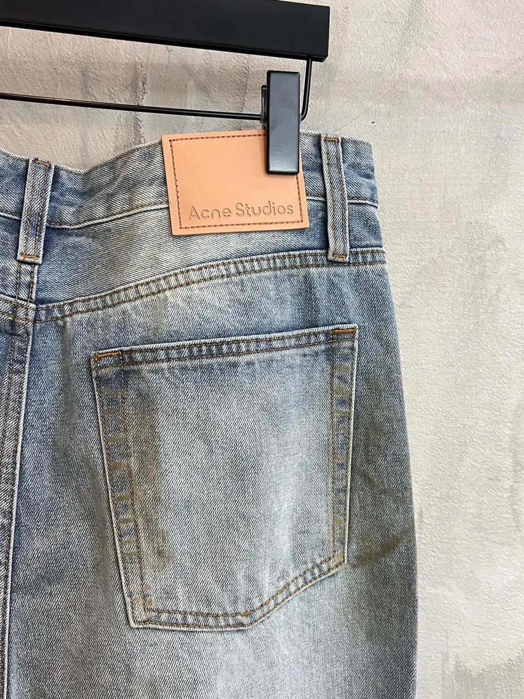 Acne Studios 2021 Loose-Fit Distressed Jeans D21521861 — view 24
