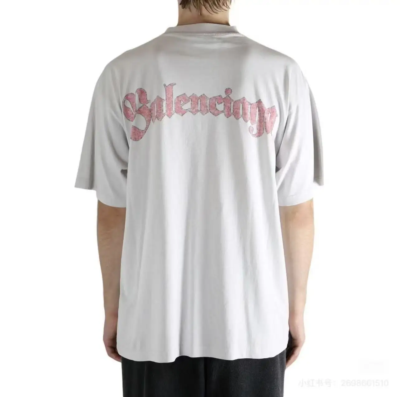 Crest Logo Graphic Oversized T-Shirt D15520021 — view 4