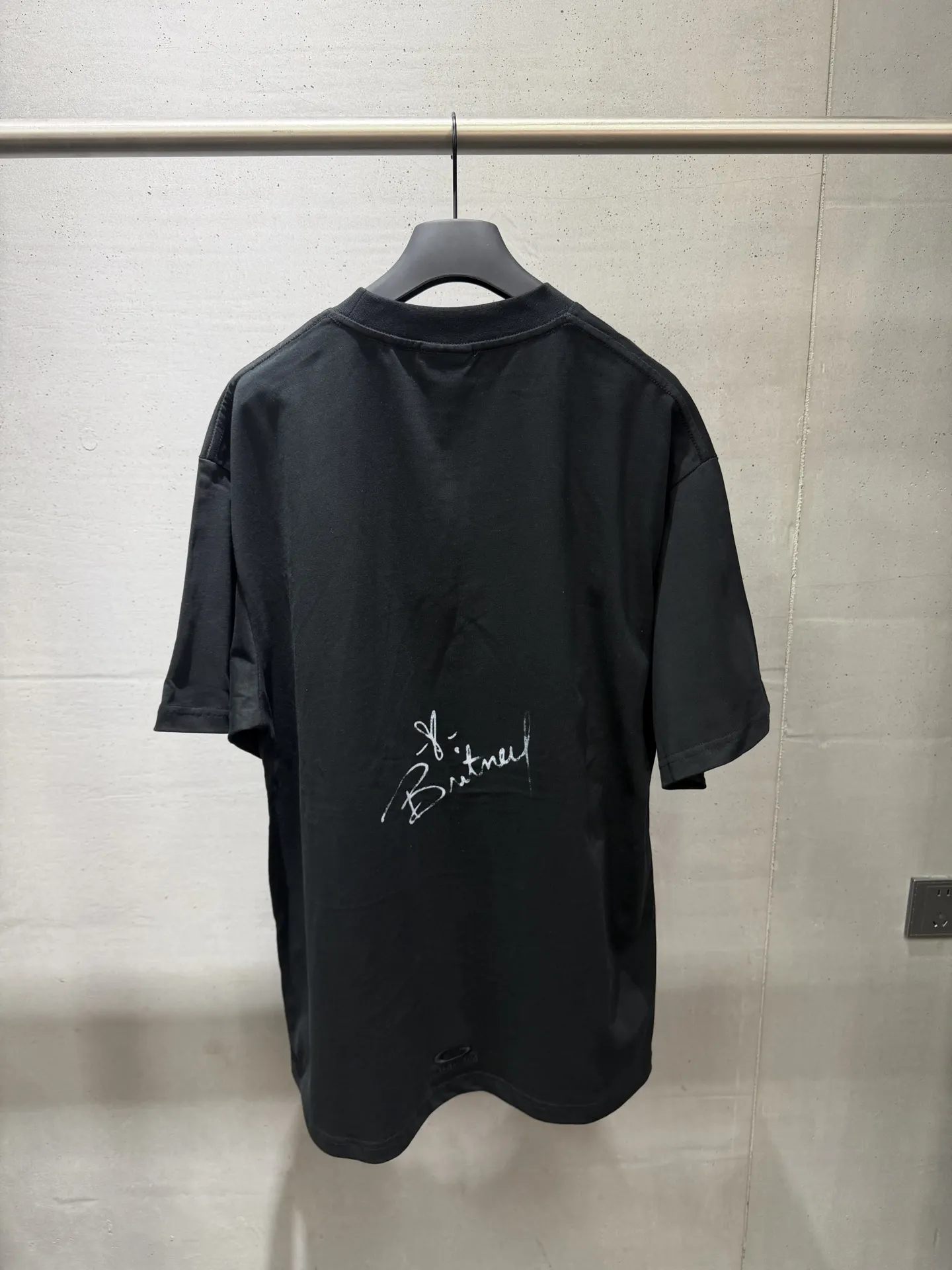 Britney Spears Graphic Print Oversized T-Shirt D15520043 — view 2